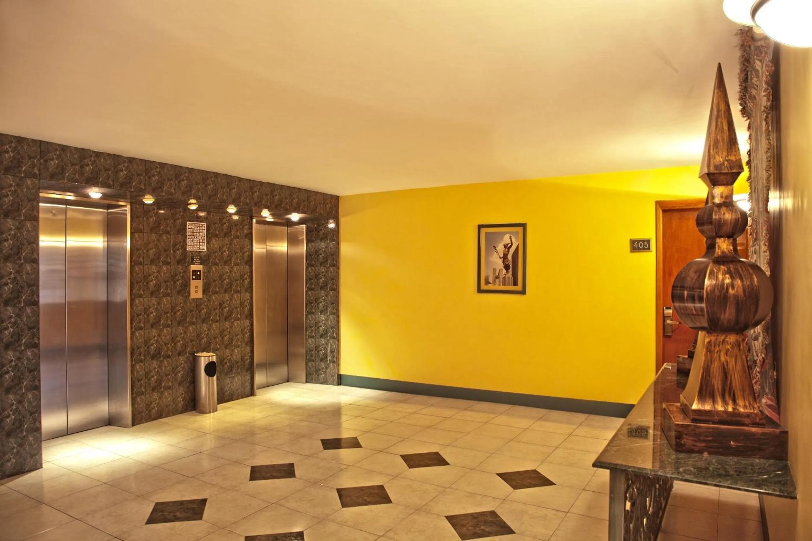 Lobby or reception in Hotel Cervantes