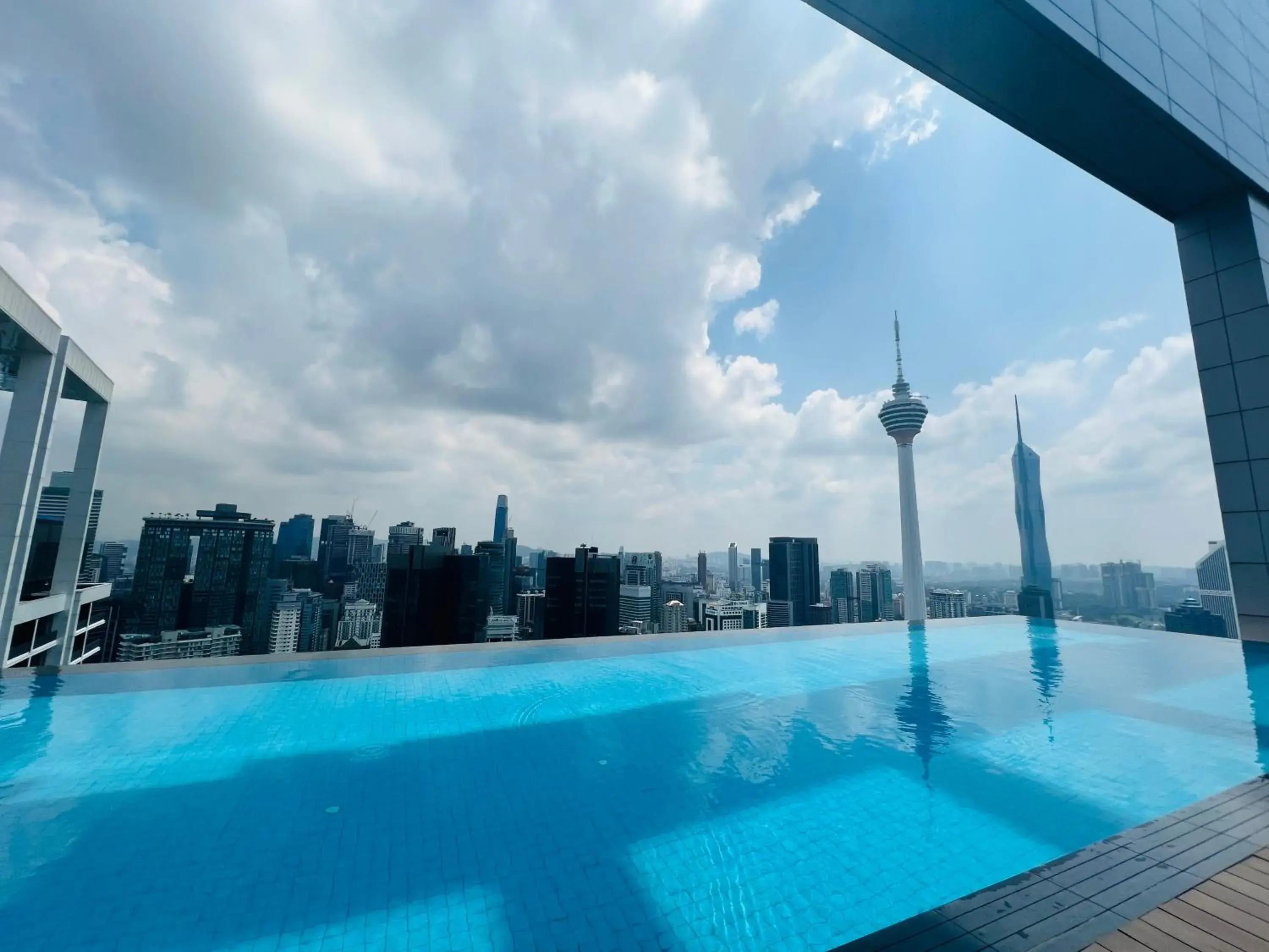 Property building, Swimming Pool in Platinum Suites KLCC by Homesphere