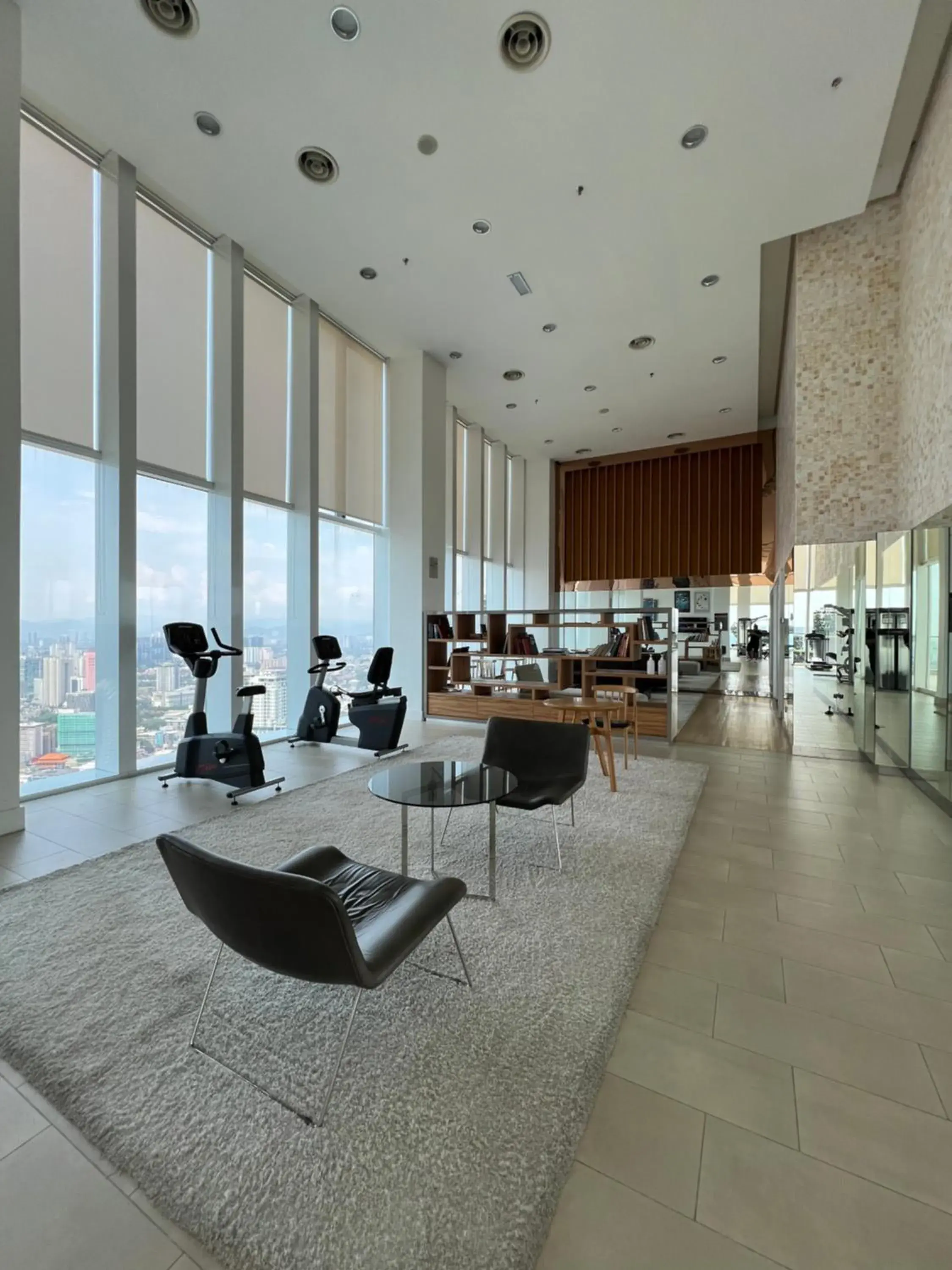 Seating area in Platinum Suites KLCC by Homesphere