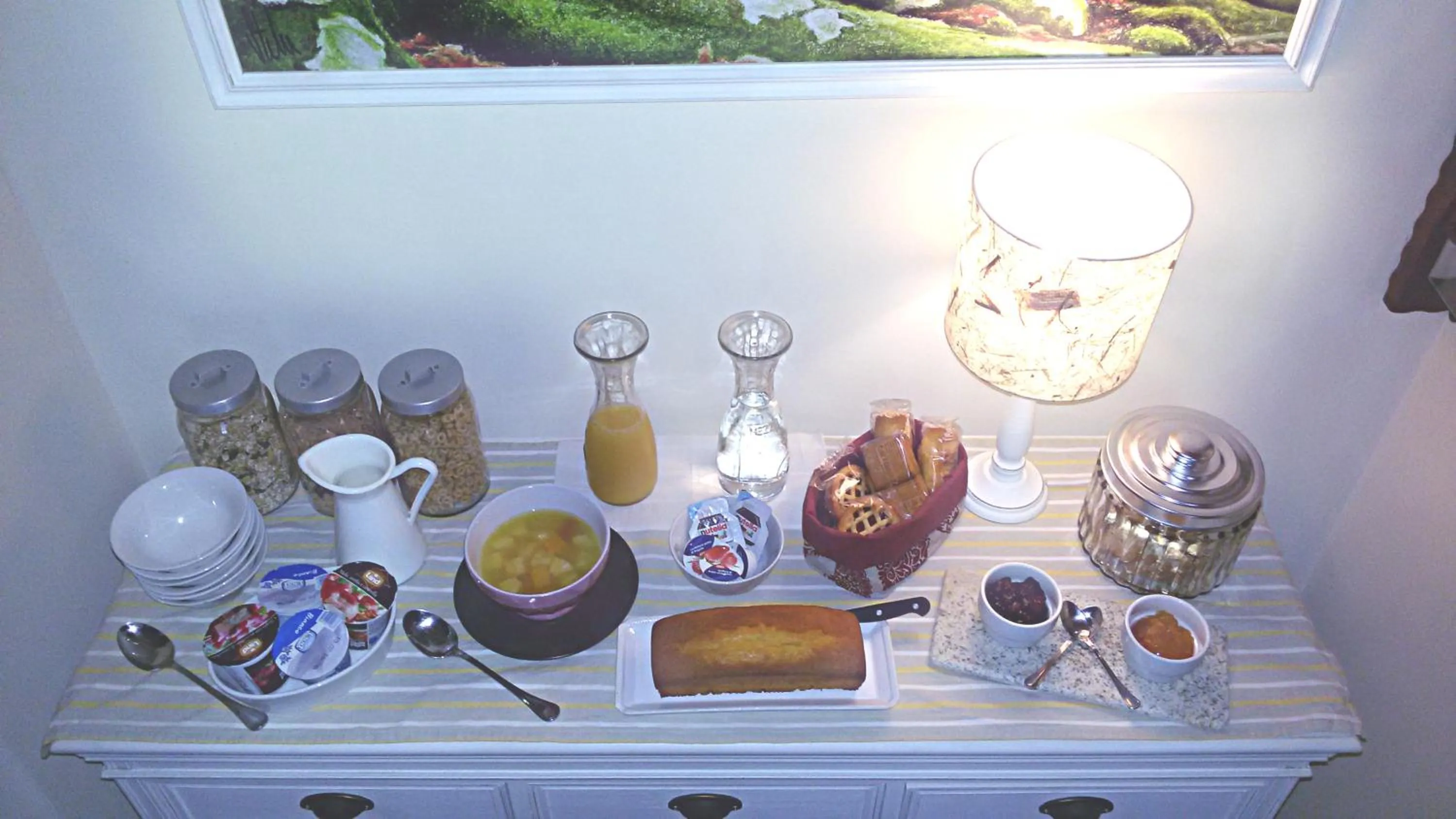 Breakfast in Podere Pontepietra