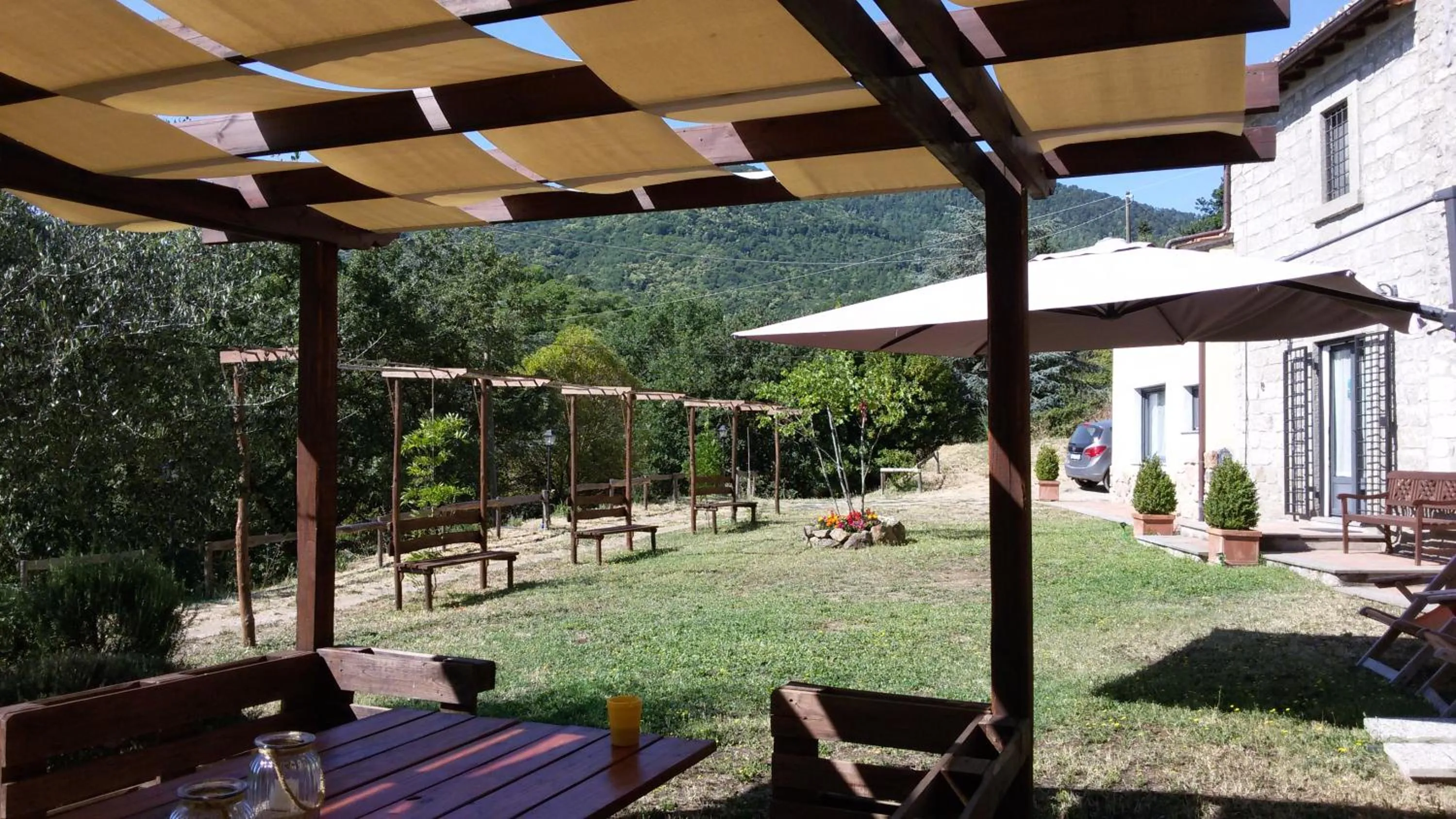 Garden in Podere Pontepietra