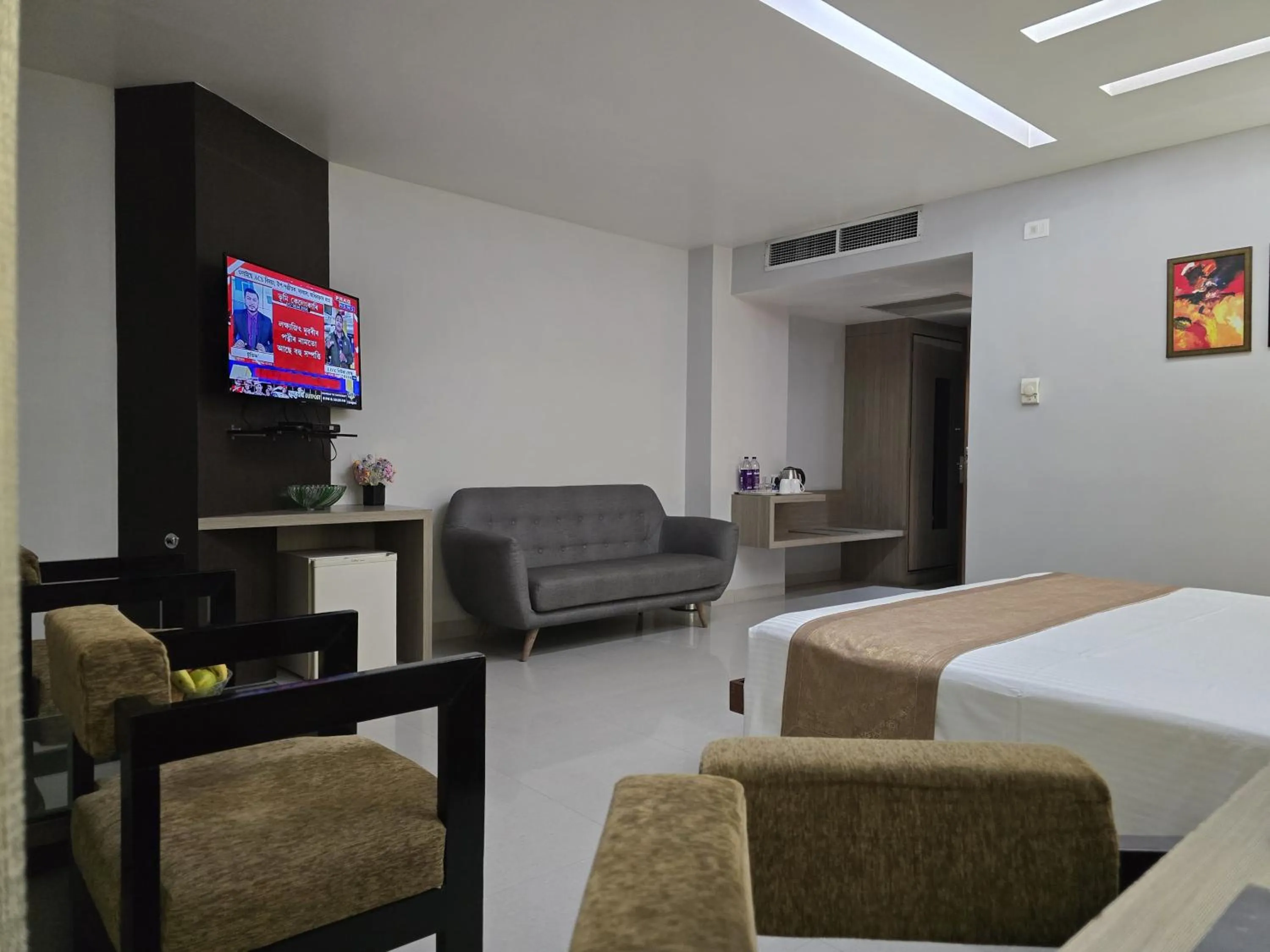 Bed in Hotel Daaysco Oley Allo