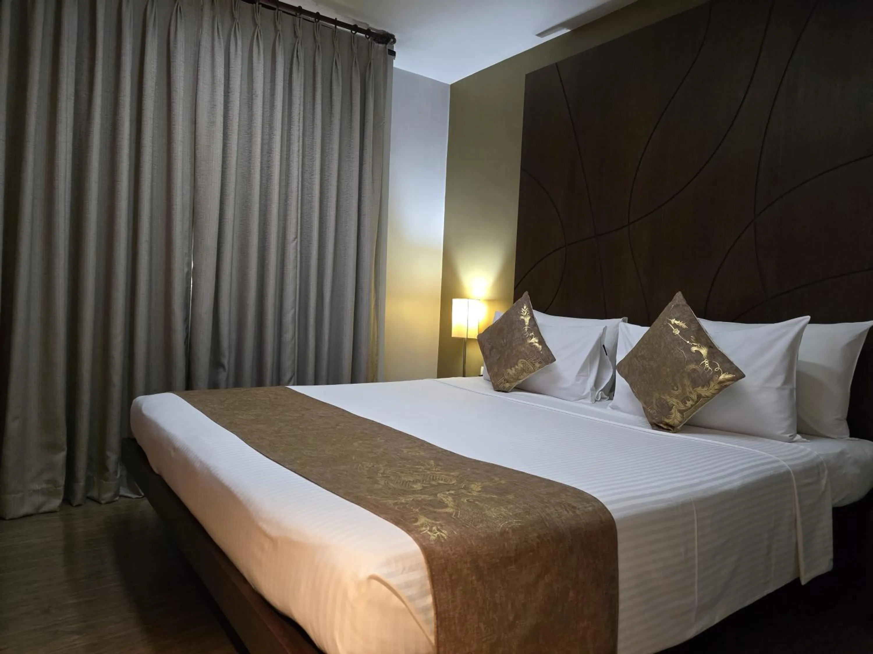 Bed in Hotel Daaysco Oley Allo