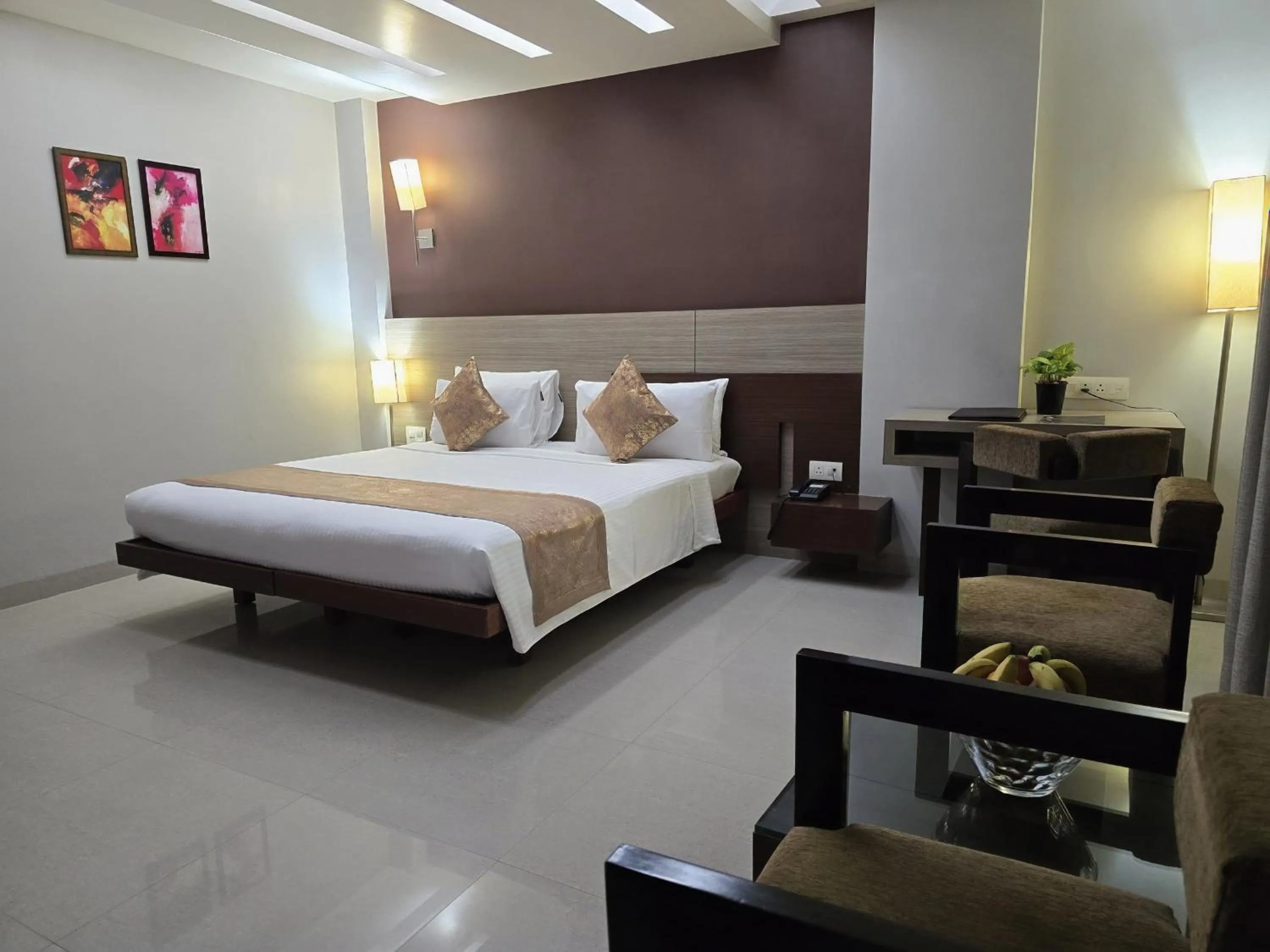 Bed in Hotel Daaysco Oley Allo