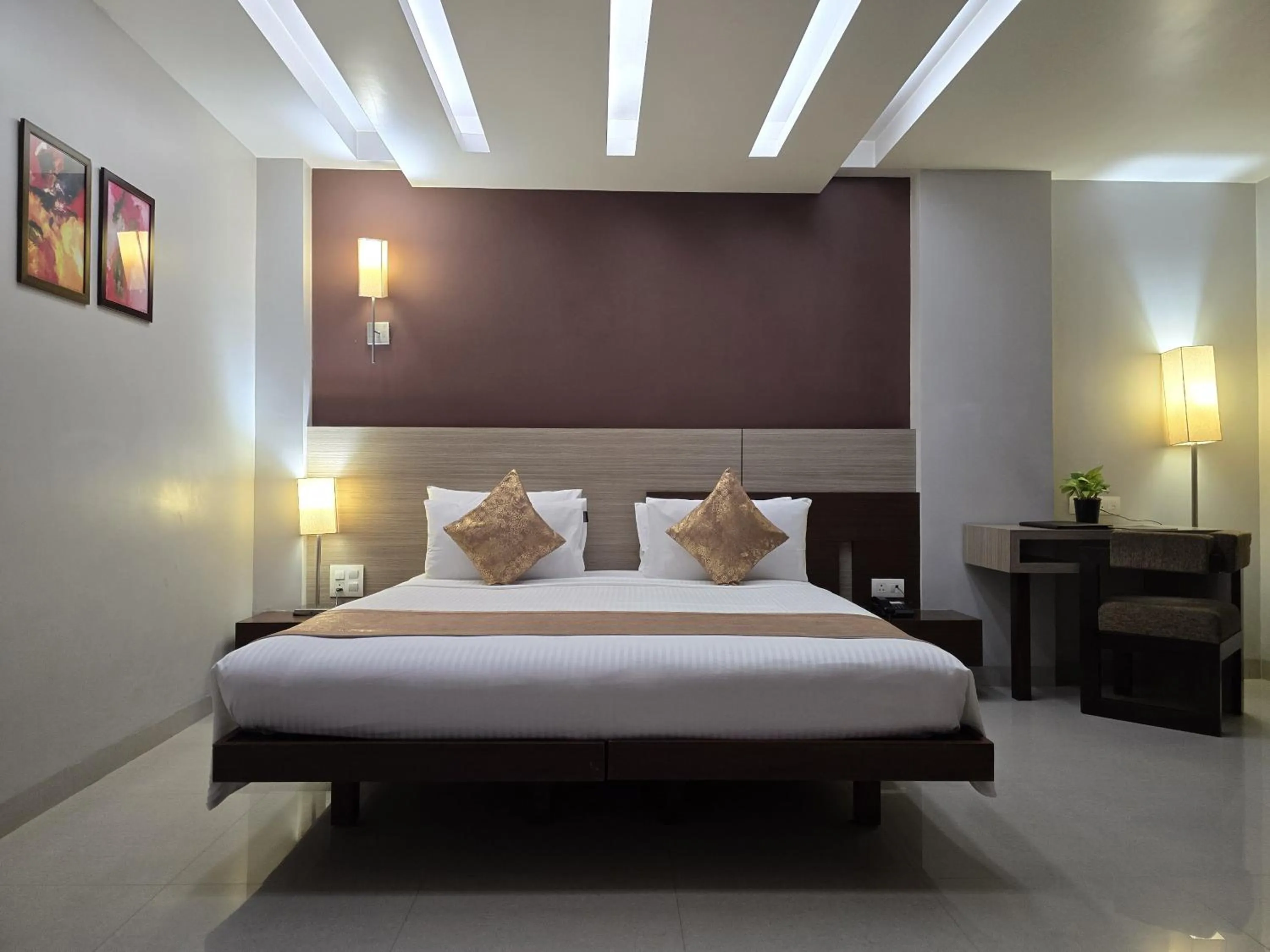 Bed in Hotel Daaysco Oley Allo