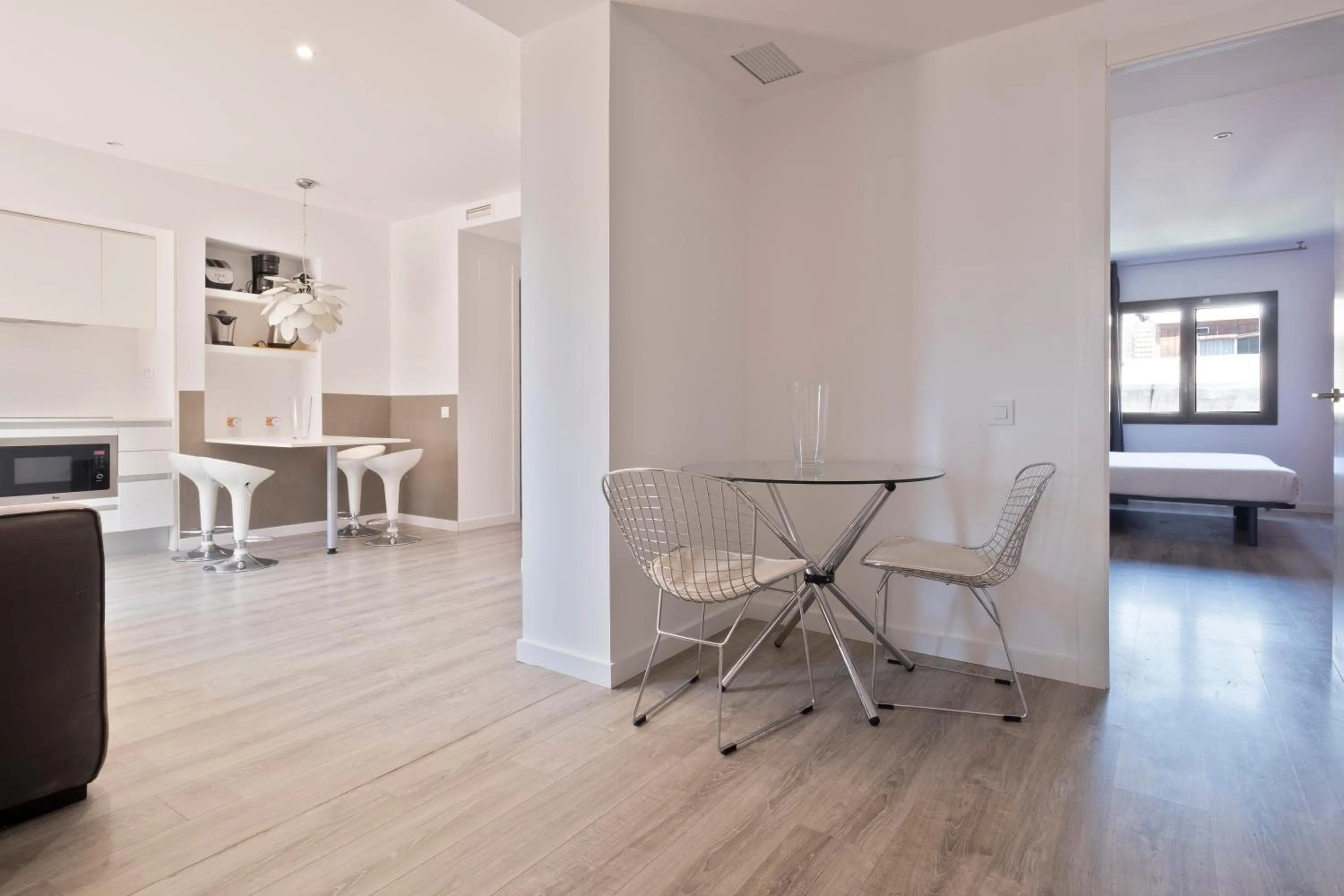 Seating area in Habitat Apartments ADN