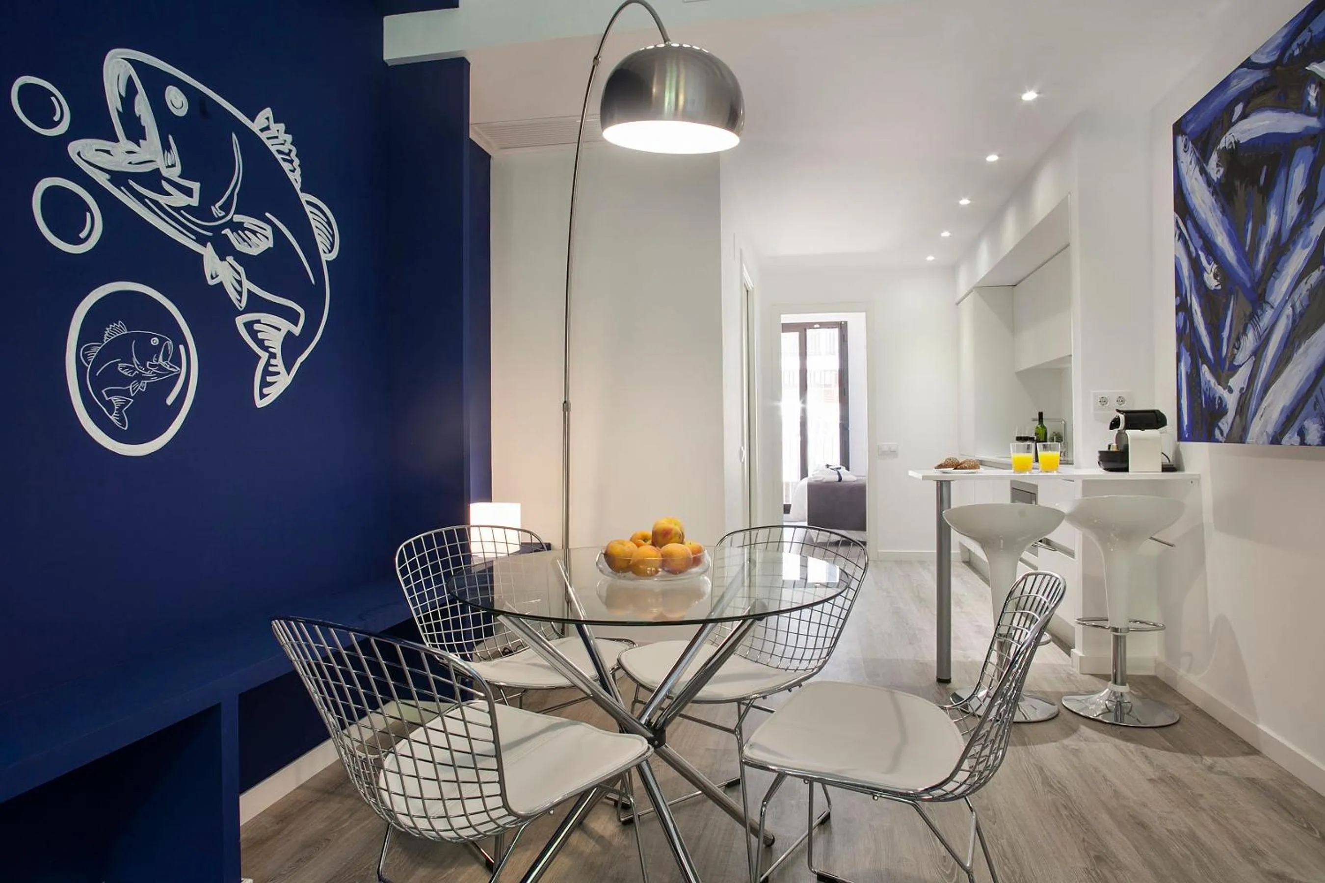 Seating area in Habitat Apartments ADN