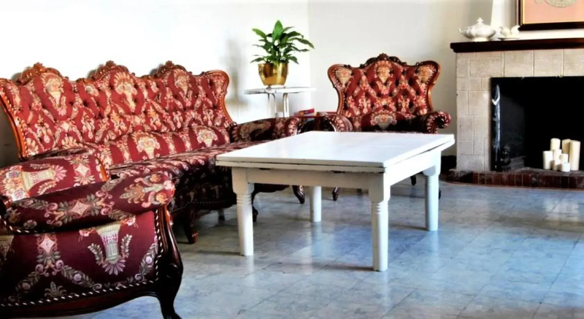 Living room in Hostal Montsoliu Living room in Hostal Montsoliu