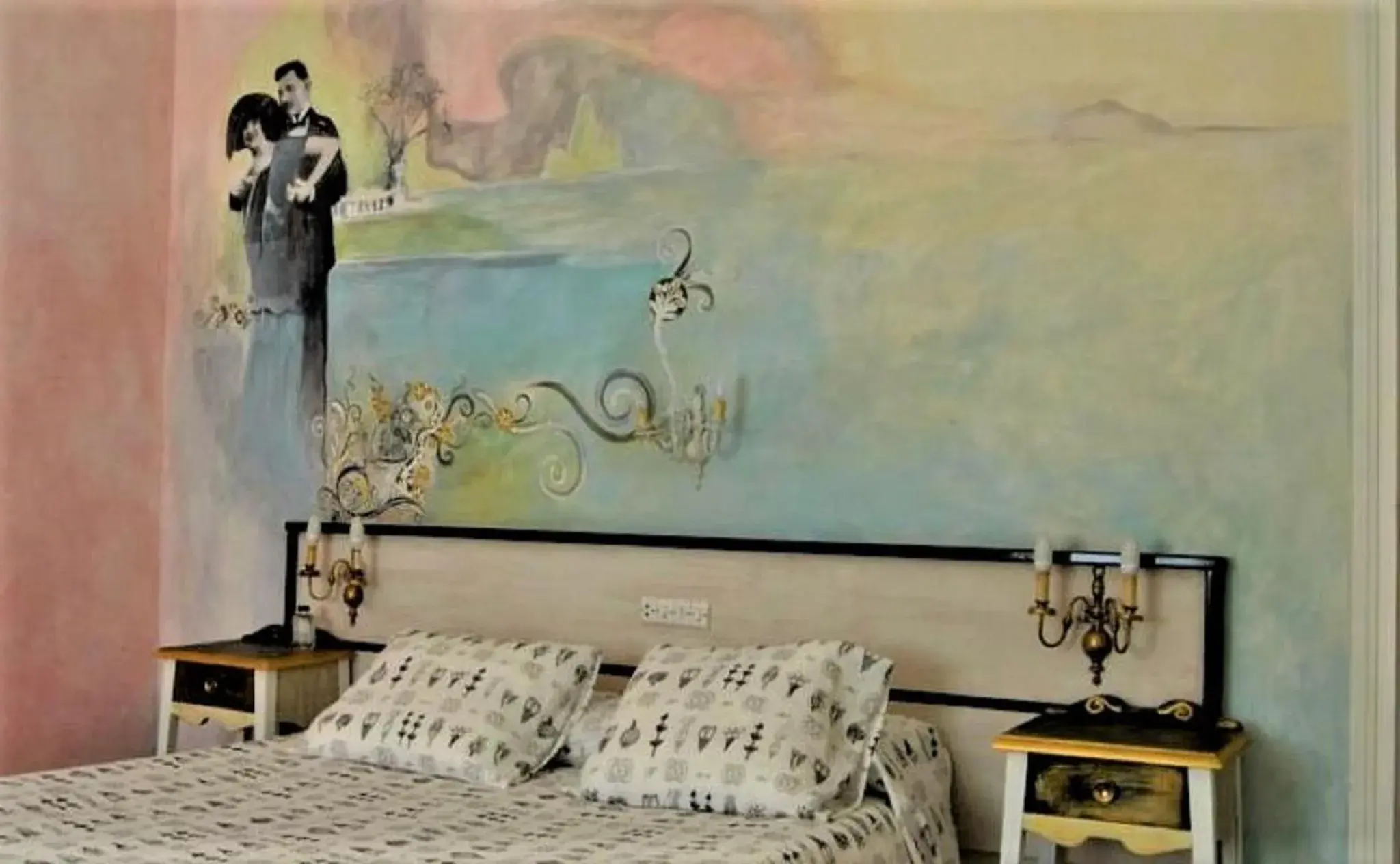 Bedroom, Bed in Hostal Montsoliu Bedroom, Bed in Hostal Montsoliu