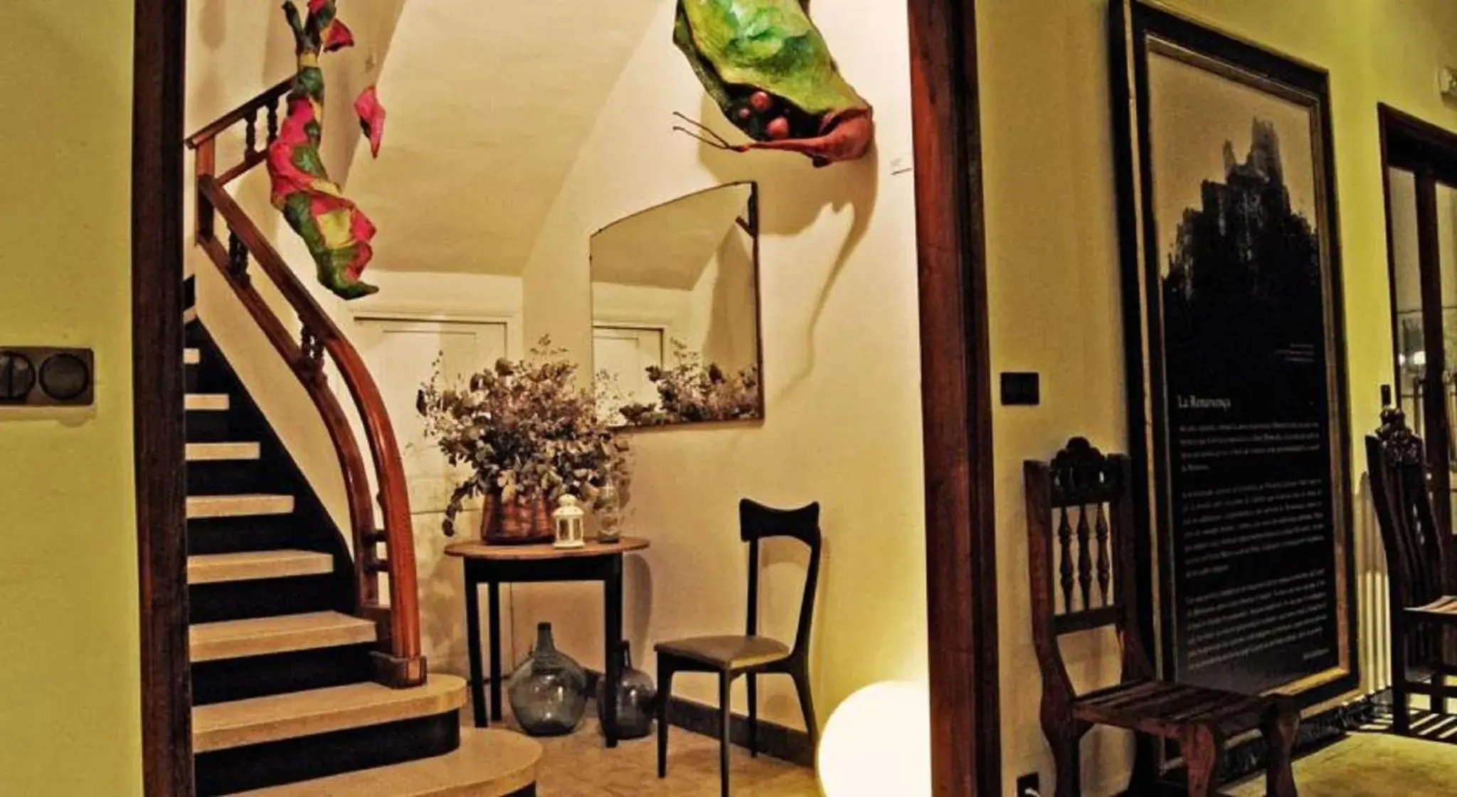 Lobby or reception in Hostal Montsoliu Lobby or reception in Hostal Montsoliu