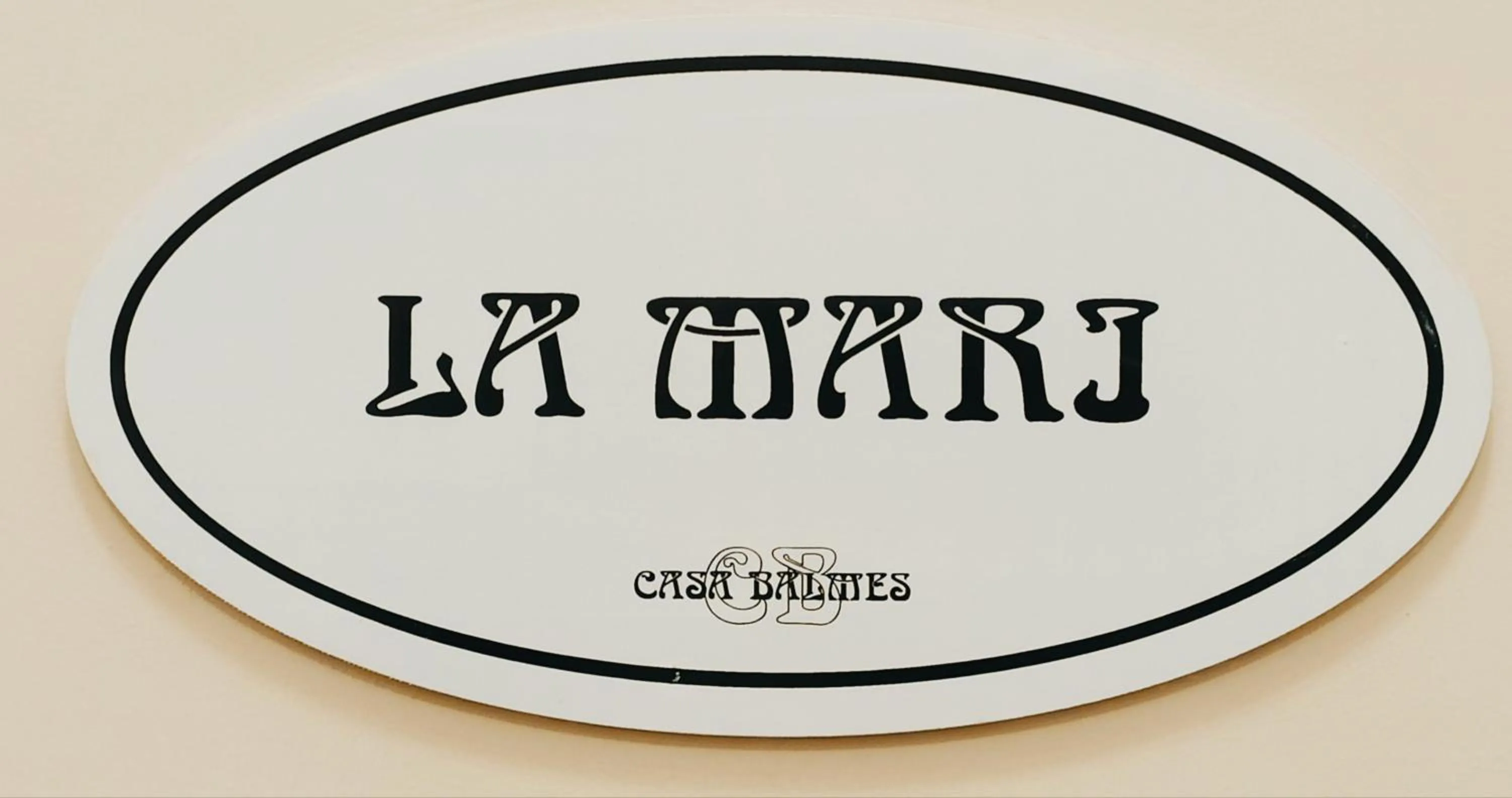 Property logo or sign in Casa Balmes