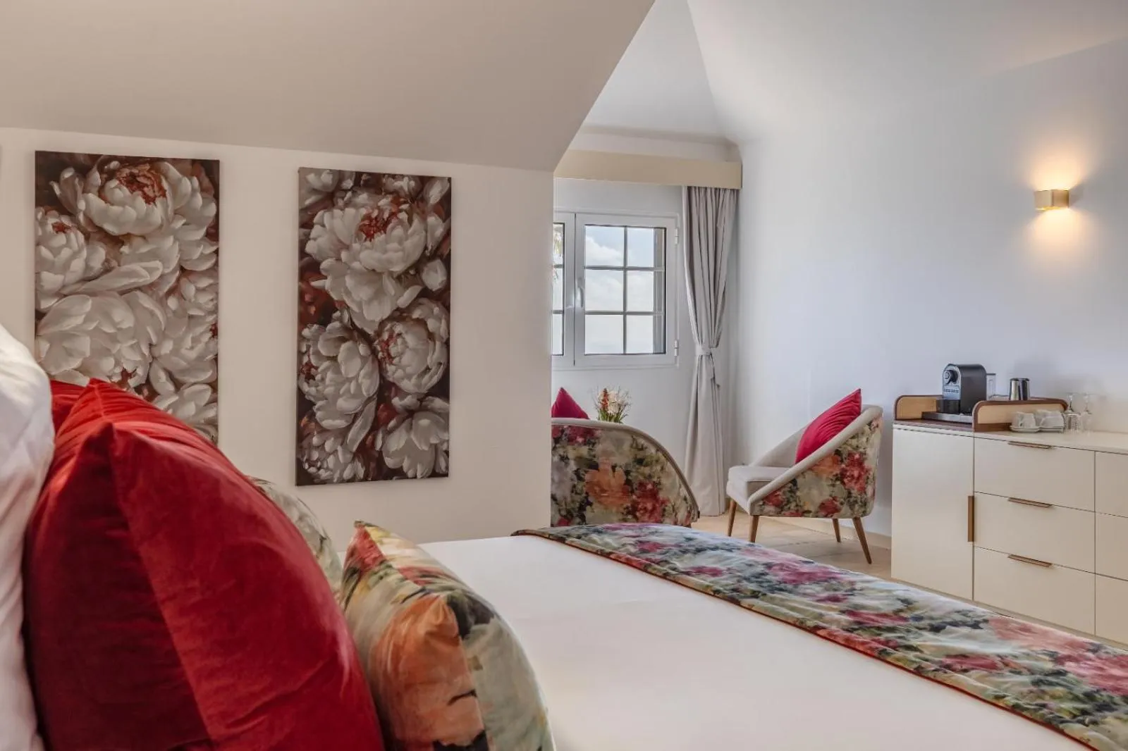 Sea view, Bed in Quinta Alegre