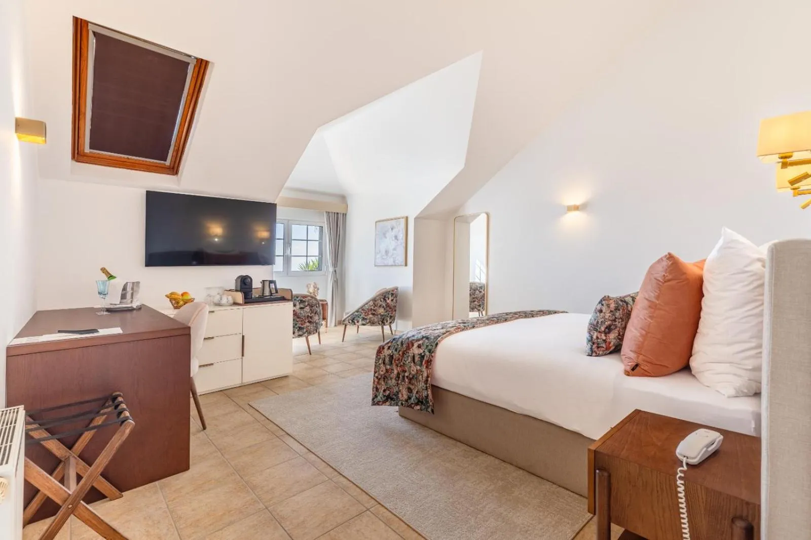 Sea view, Bed in Quinta Alegre