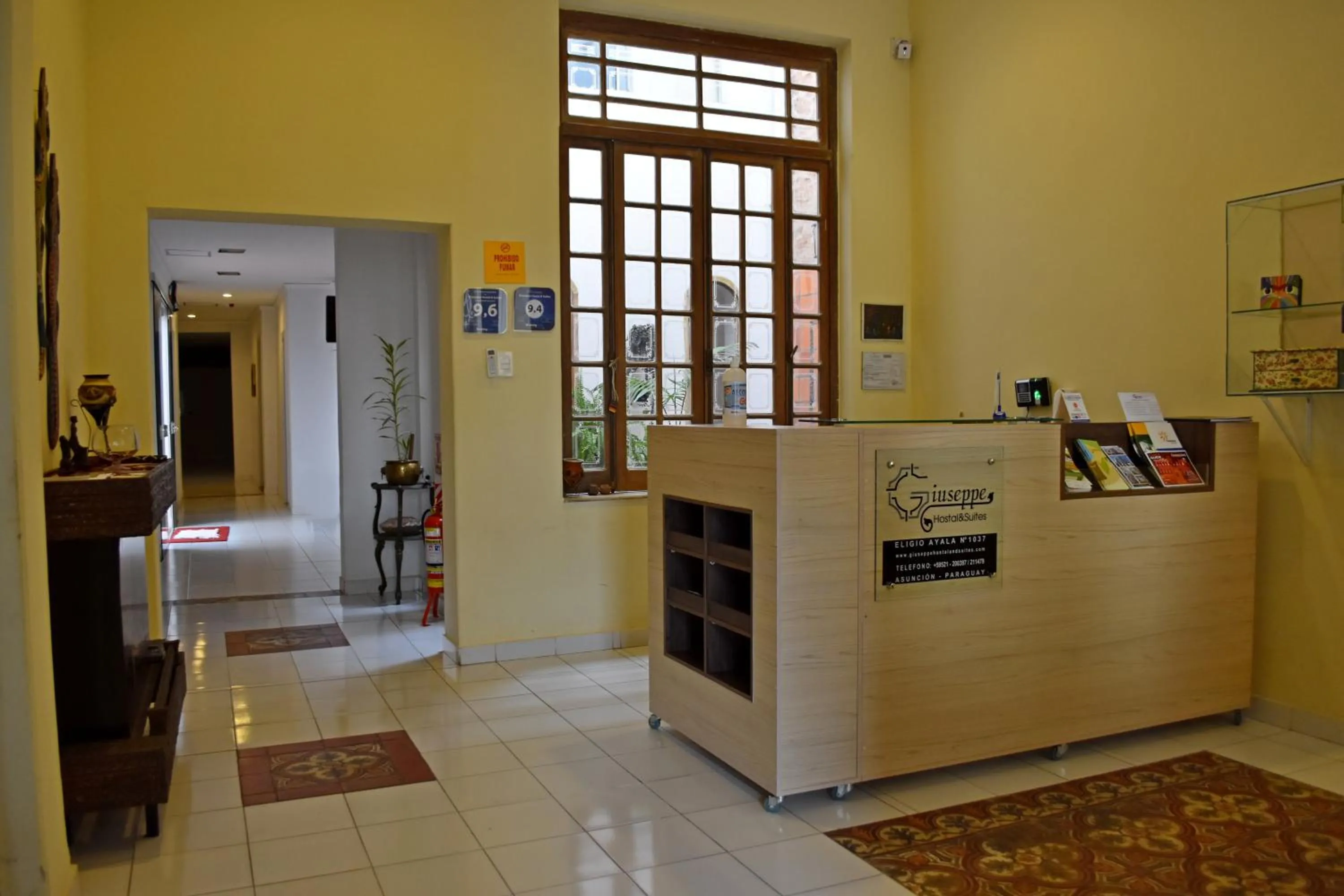 Lobby or reception in Giuseppe Suites Hotel