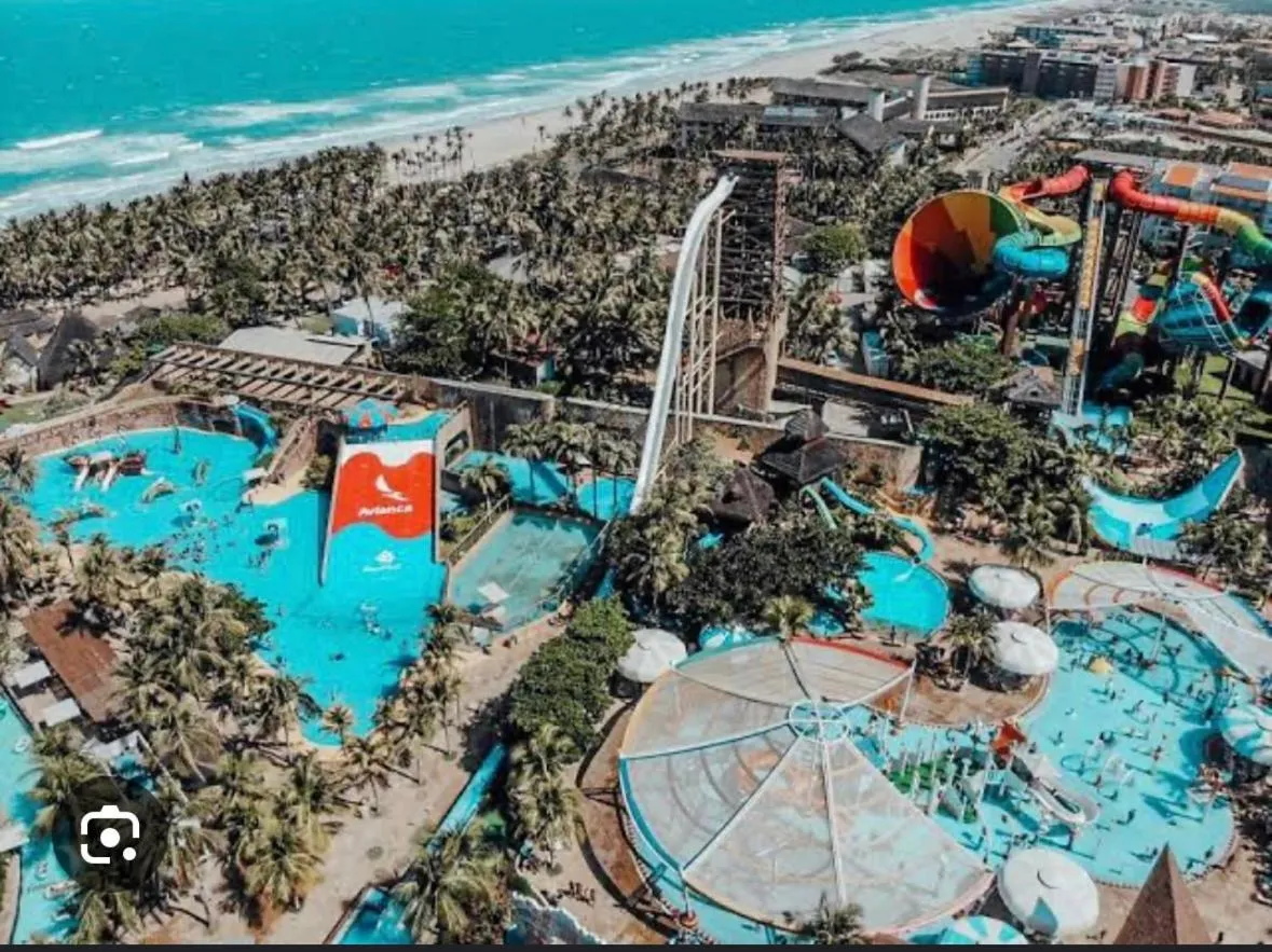 Aqua park in Village Cartier Beach