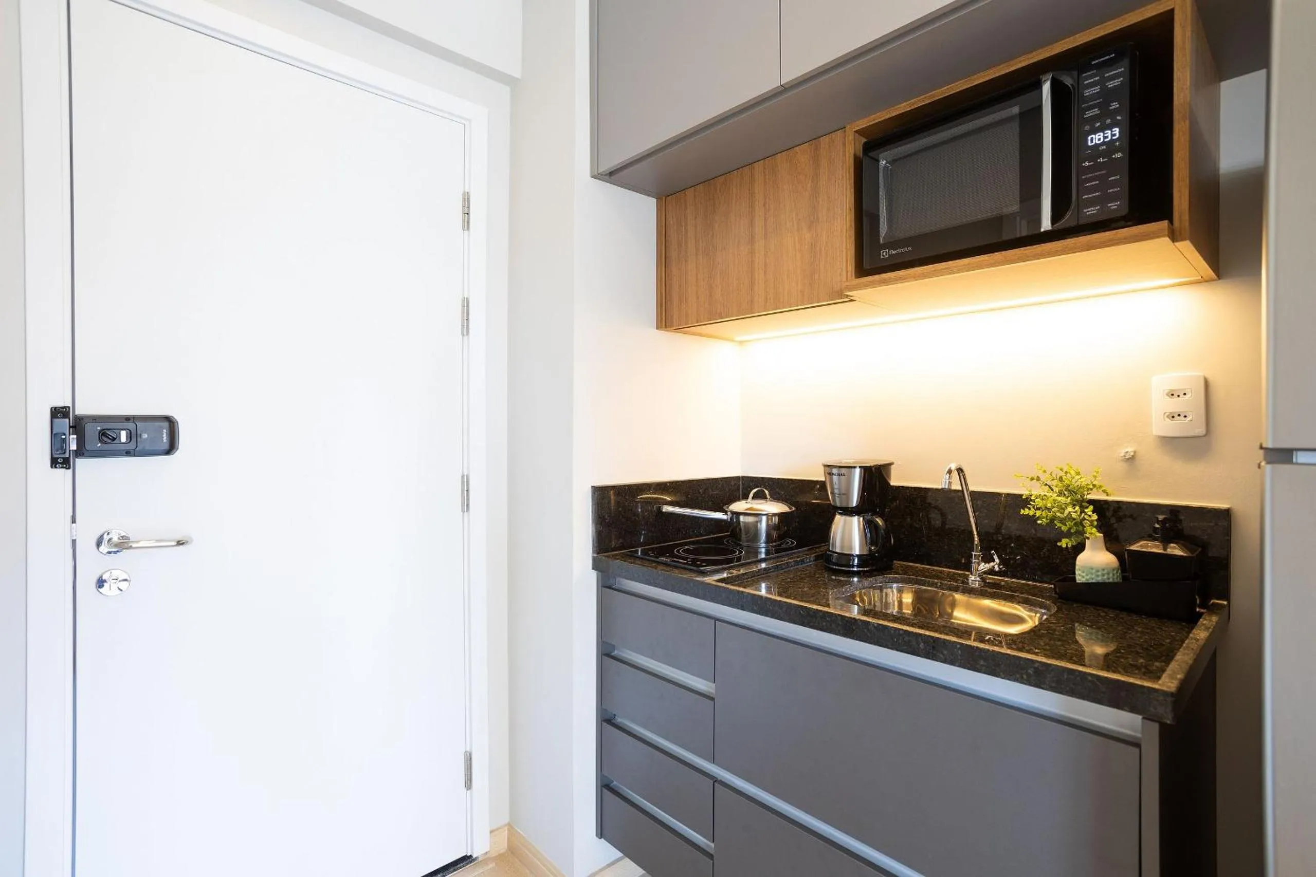 Kitchen or kitchenette in Nex One Ministro Ferreira Alves