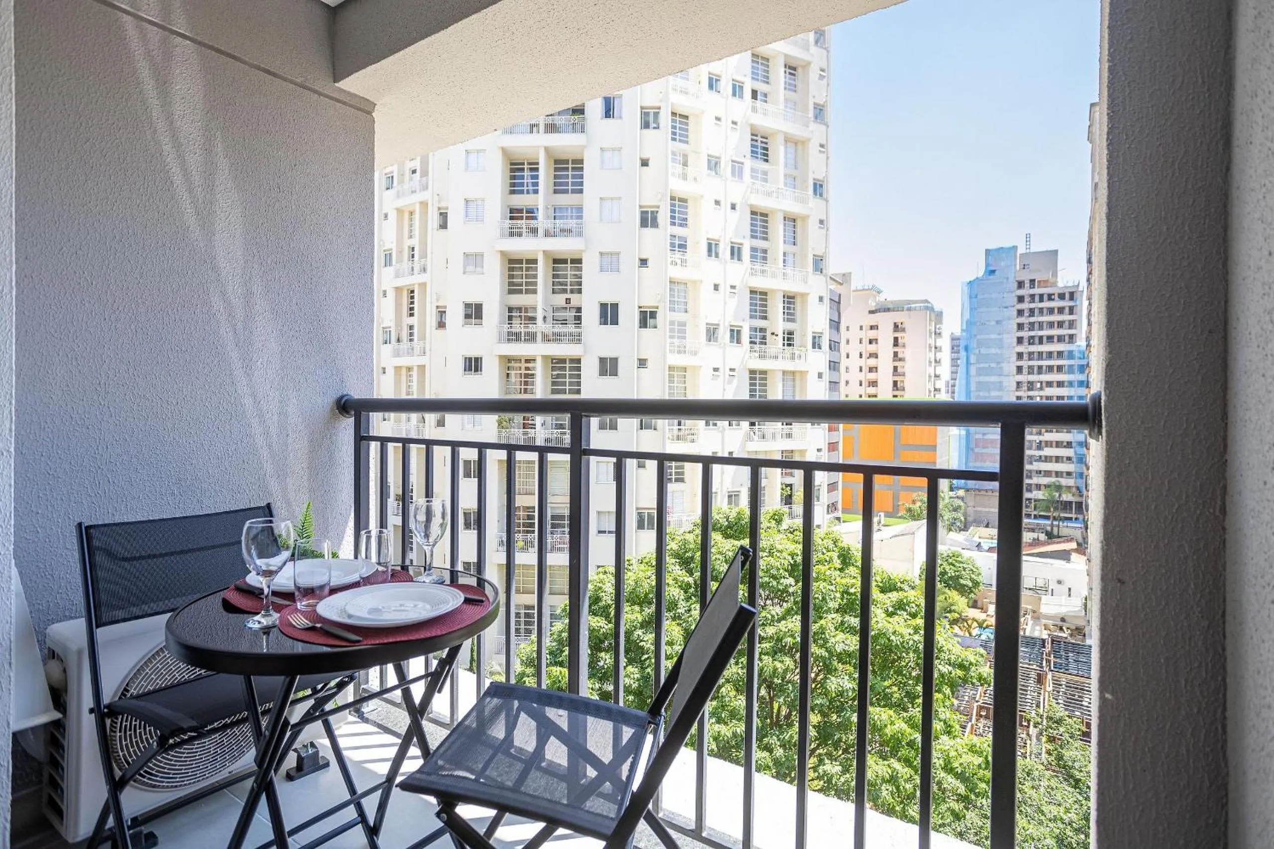 Balcony/Terrace in Nex One Ministro Ferreira Alves