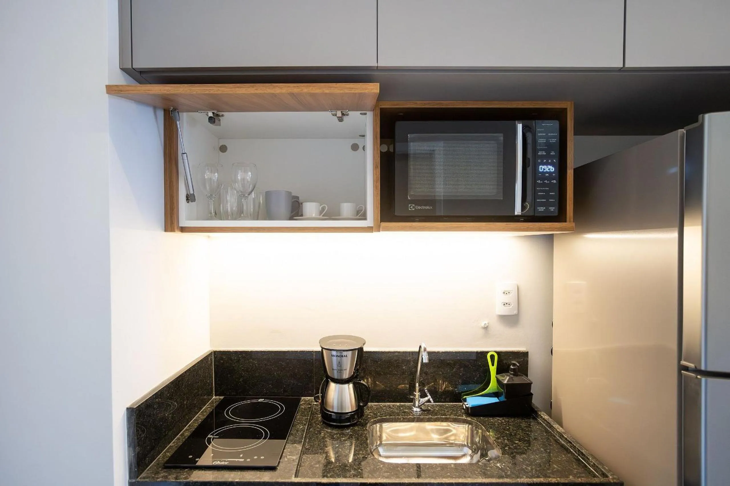 Kitchen or kitchenette in Nex One Ministro Ferreira Alves