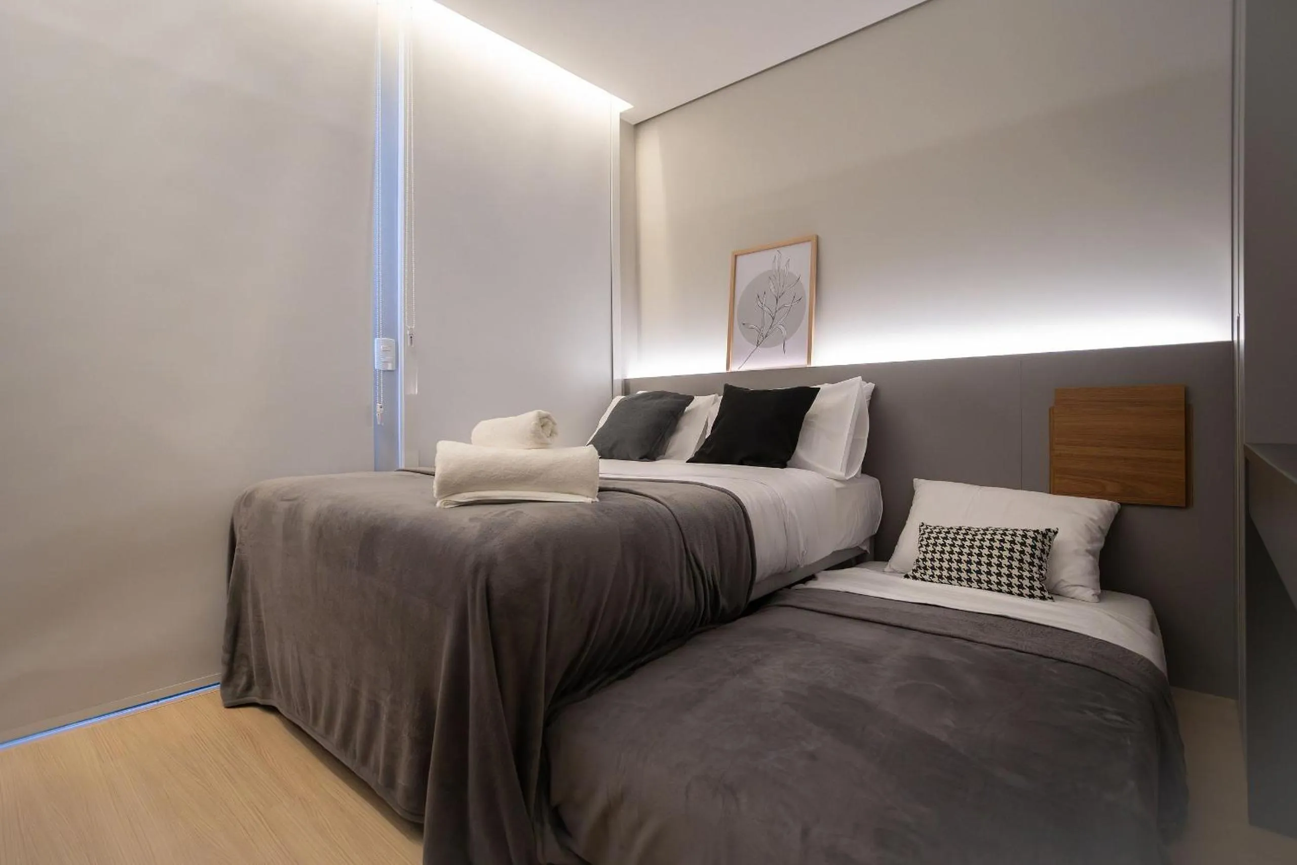 Bedroom, Bed in Nex One Ministro Ferreira Alves