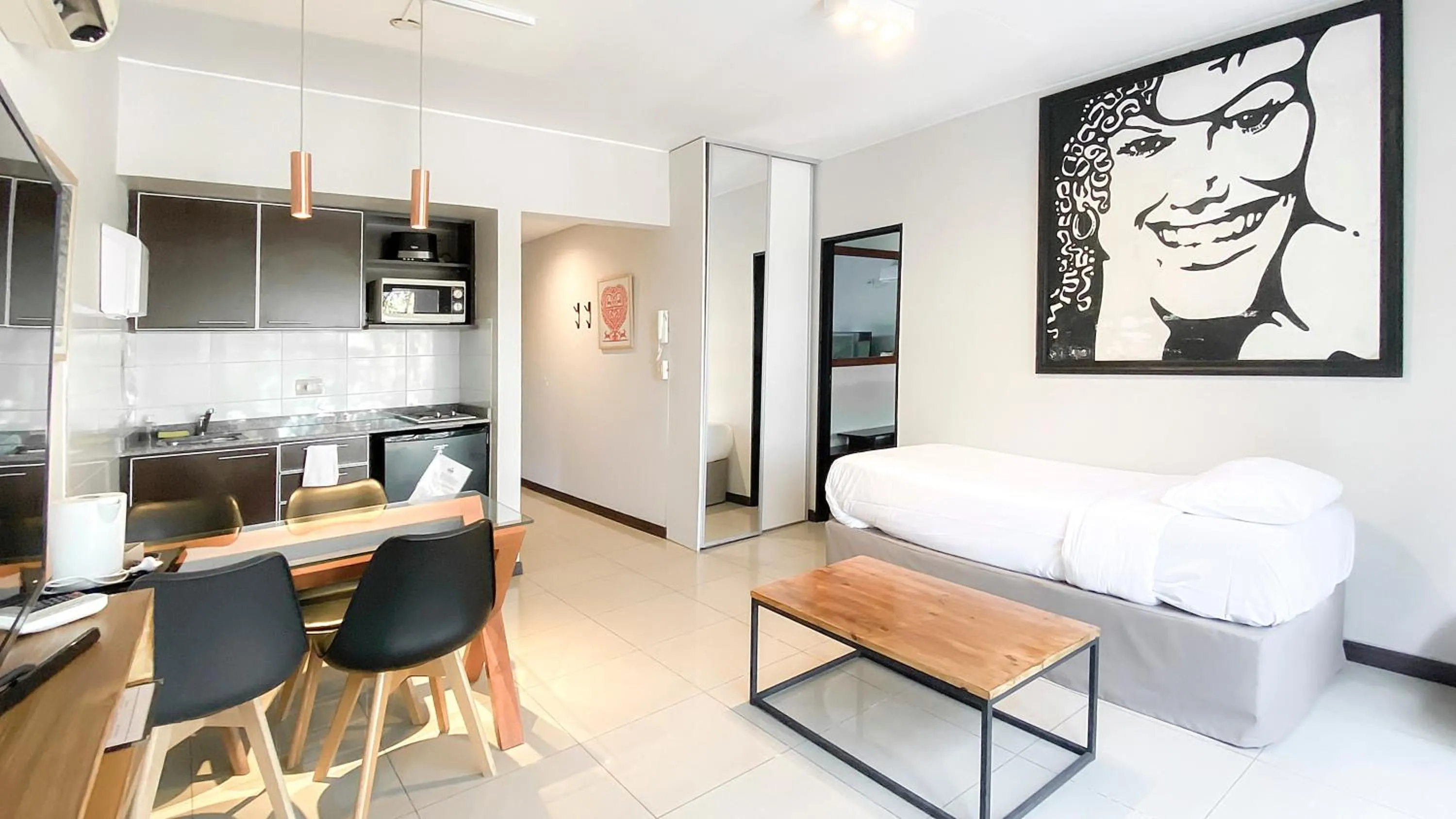 Property building, Bed in Feel Buenos Aires Apartments