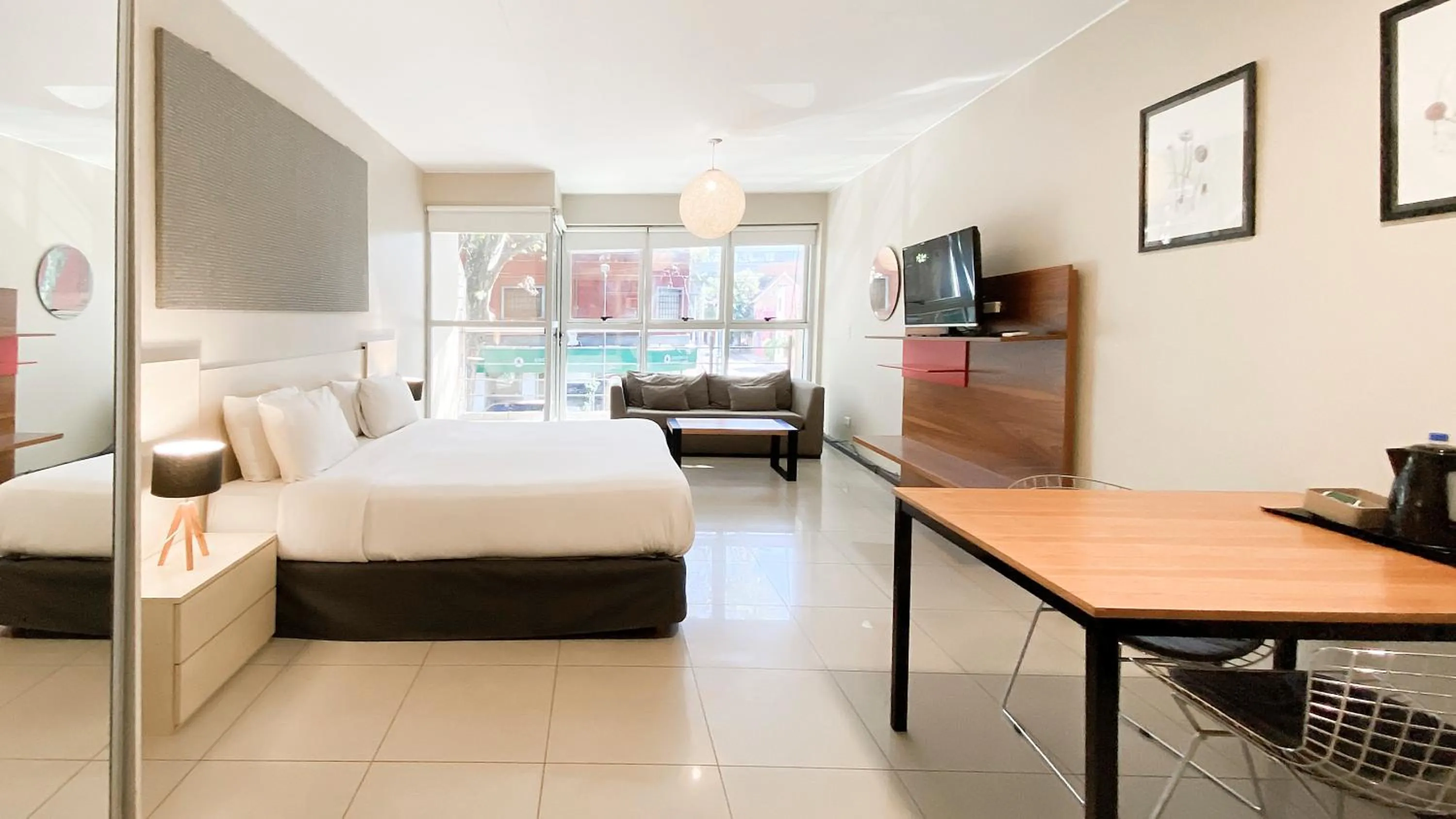 Property building, Bed in Feel Buenos Aires Apartments