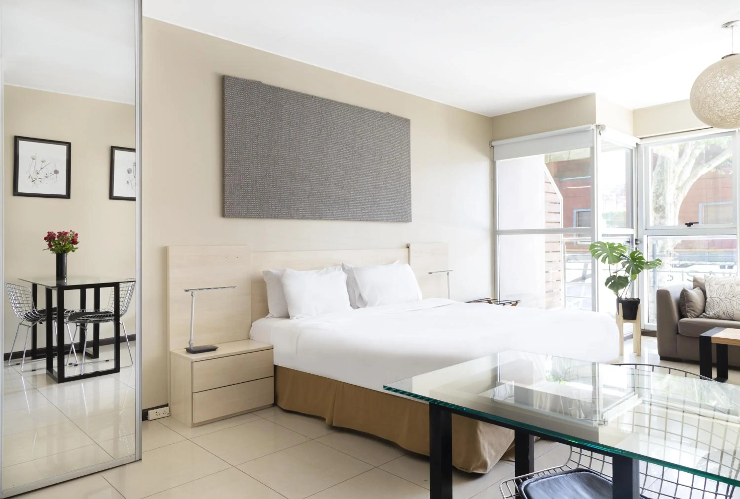 Property building, Bed in Feel Buenos Aires Apartments