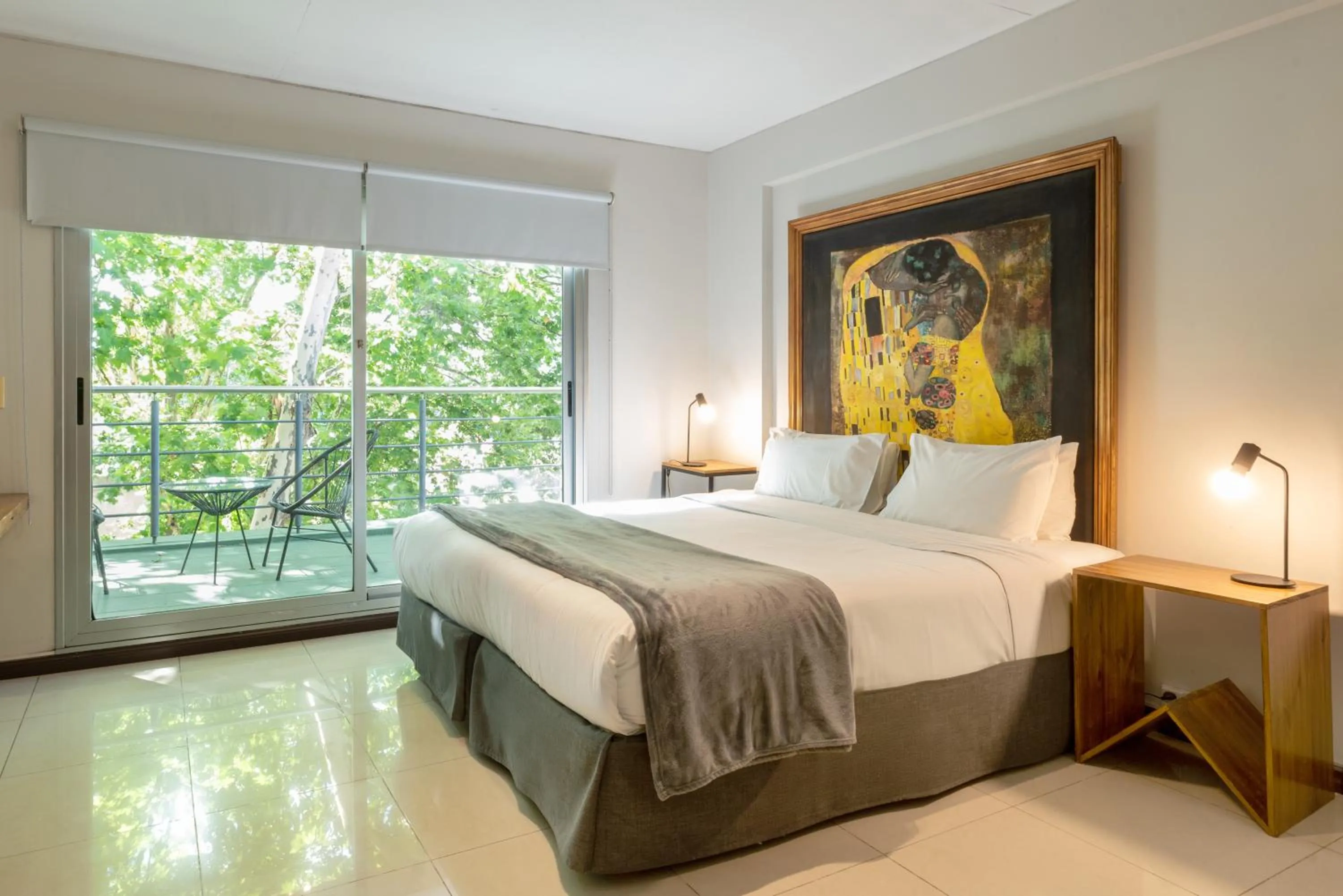 Bed in Feel Buenos Aires Apartments