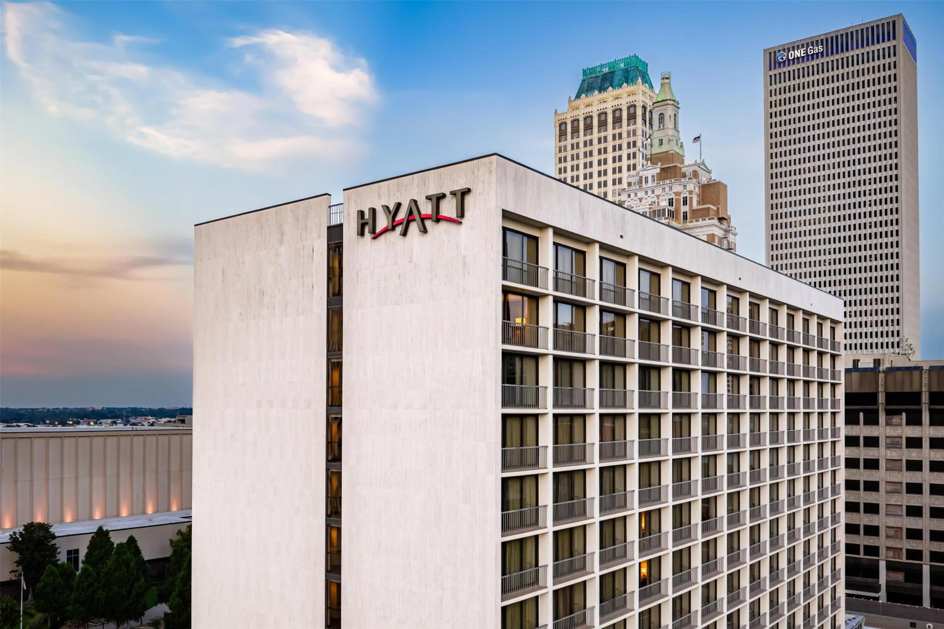 Property building in Hyatt Regency Tulsa Downtown
