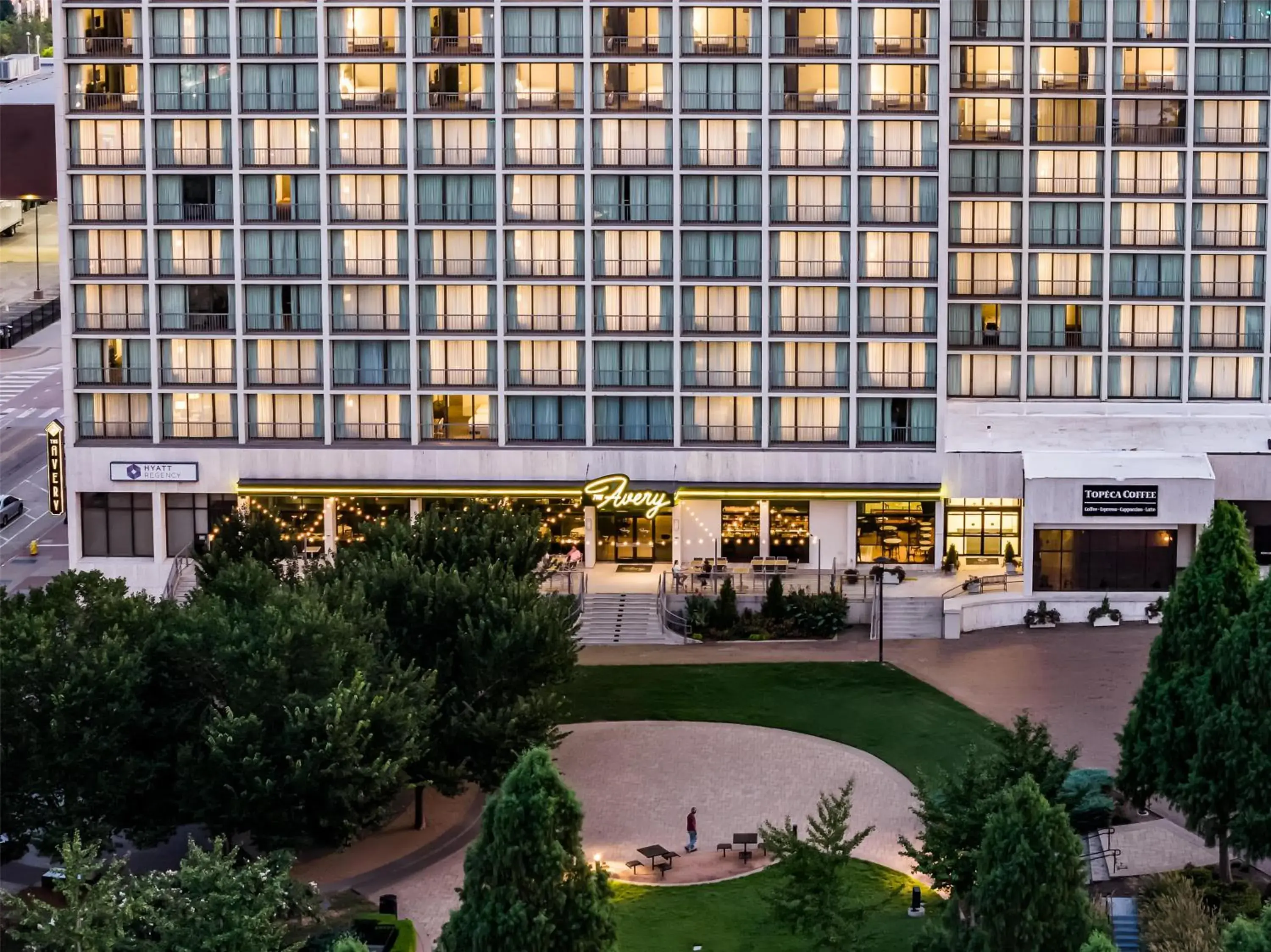 Property building in Hyatt Regency Tulsa Downtown Property building in Hyatt Regency Tulsa Downtown