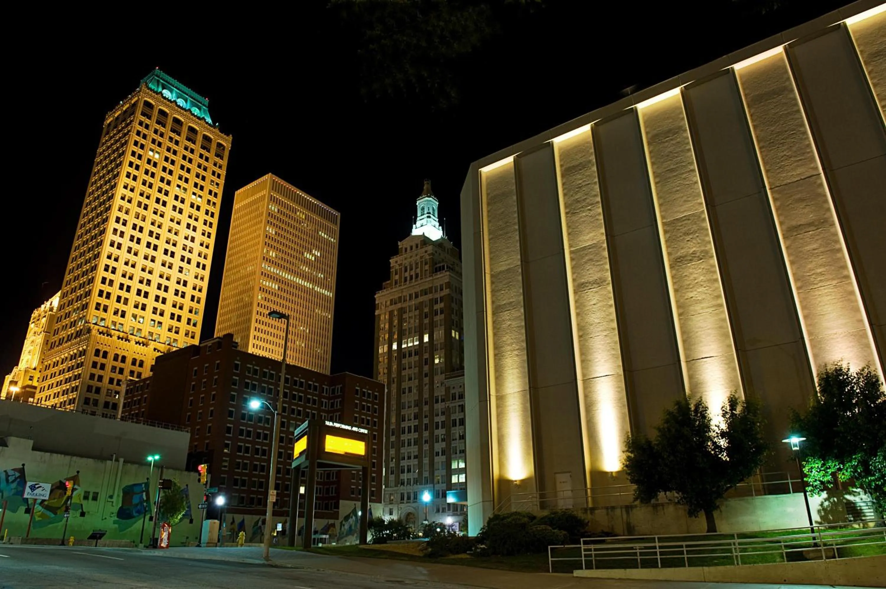 Location in Hyatt Regency Tulsa Downtown