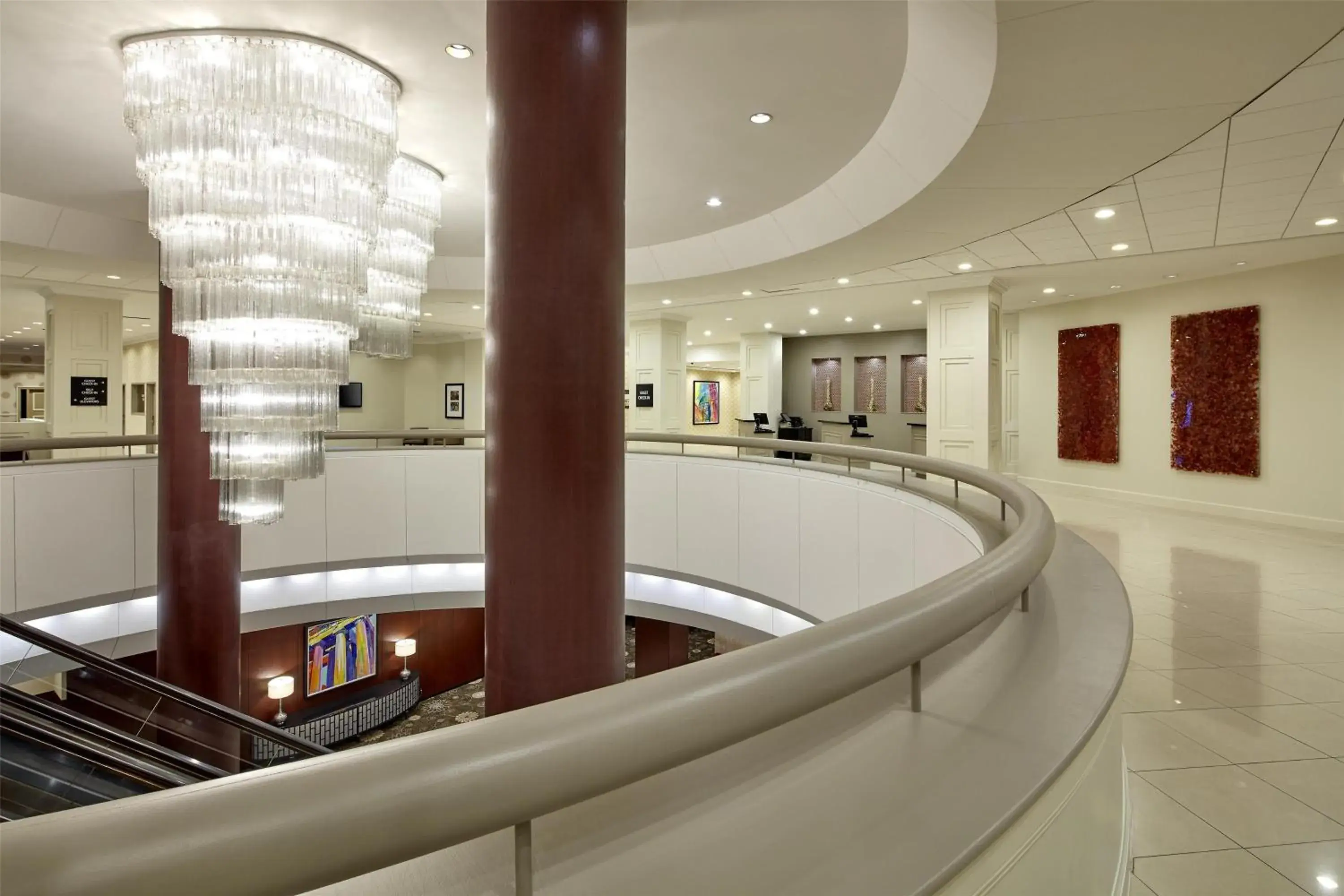 Lobby or reception in Hyatt Regency Tulsa Downtown Lobby or reception in Hyatt Regency Tulsa Downtown
