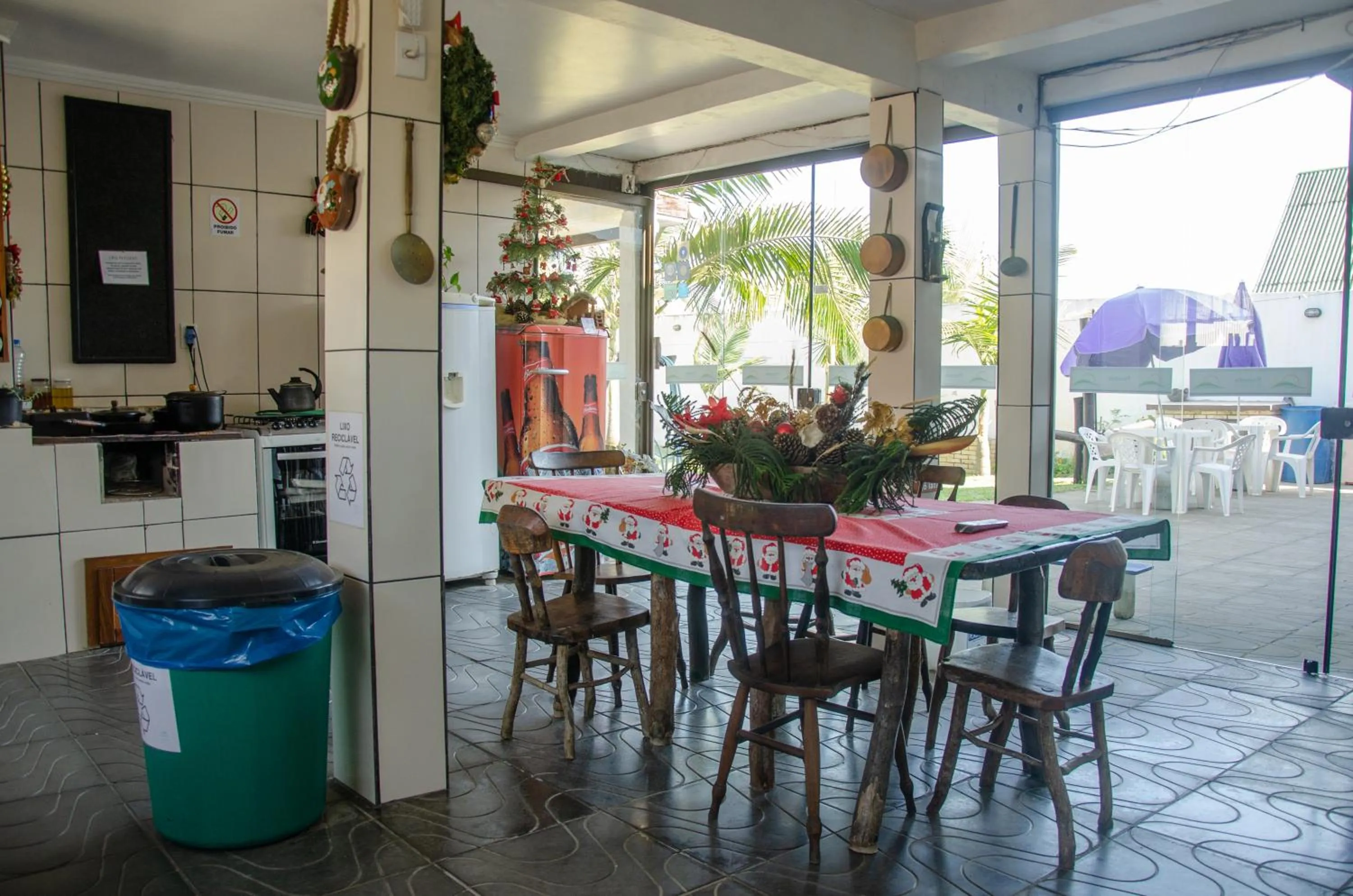 Patio in Pousada Aventura