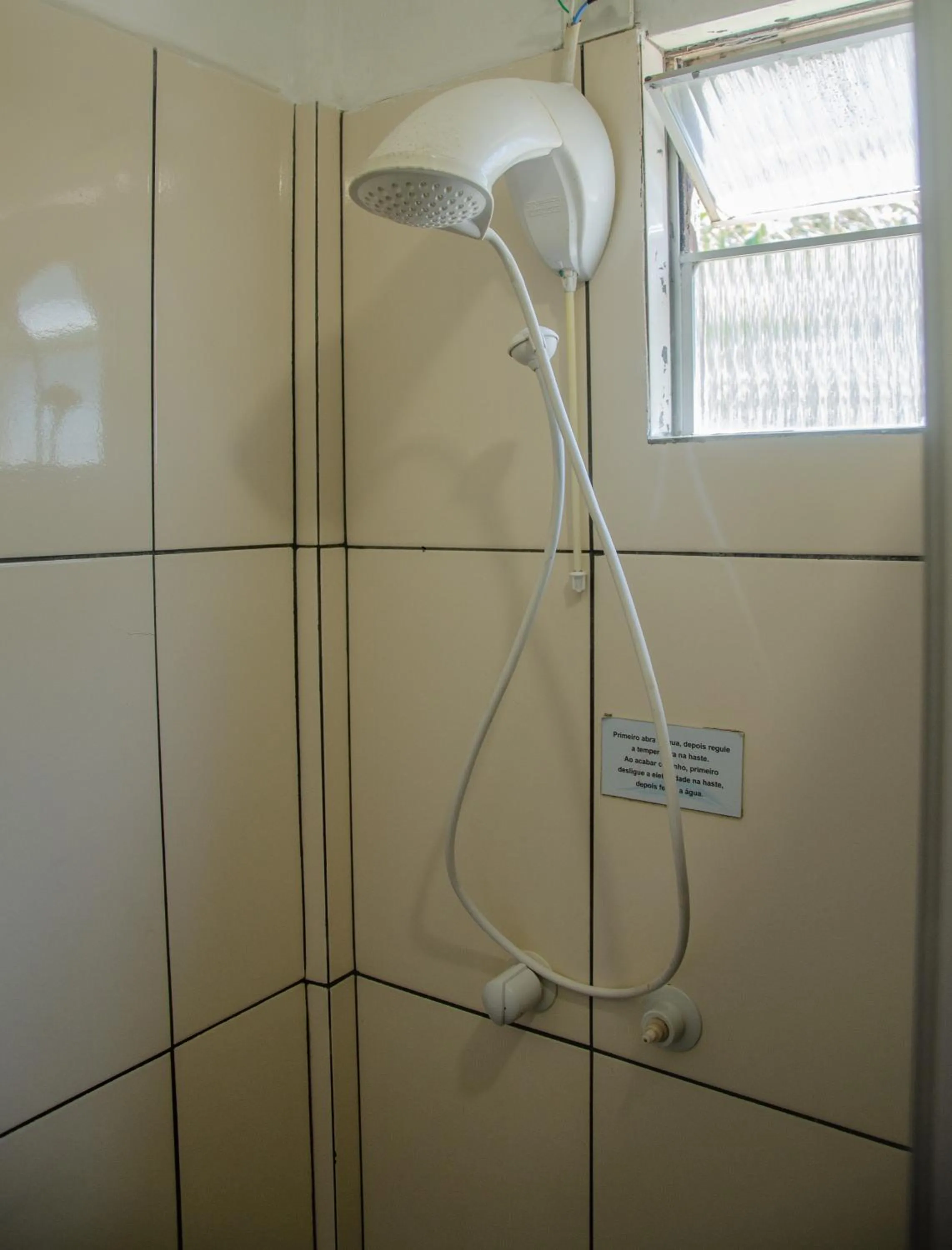 Shower in Pousada Aventura