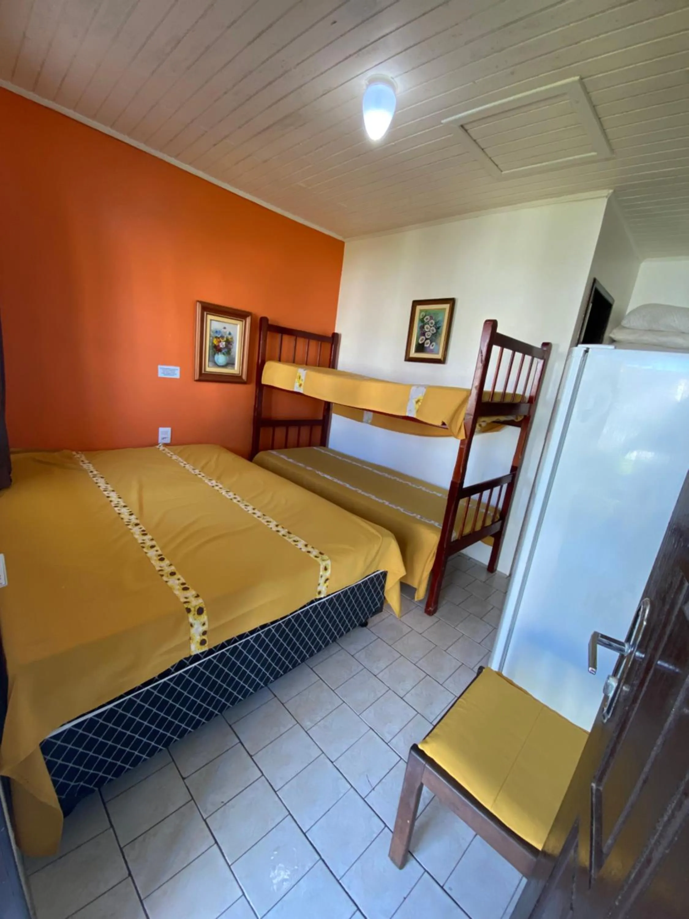 Bed in Pousada Aventura