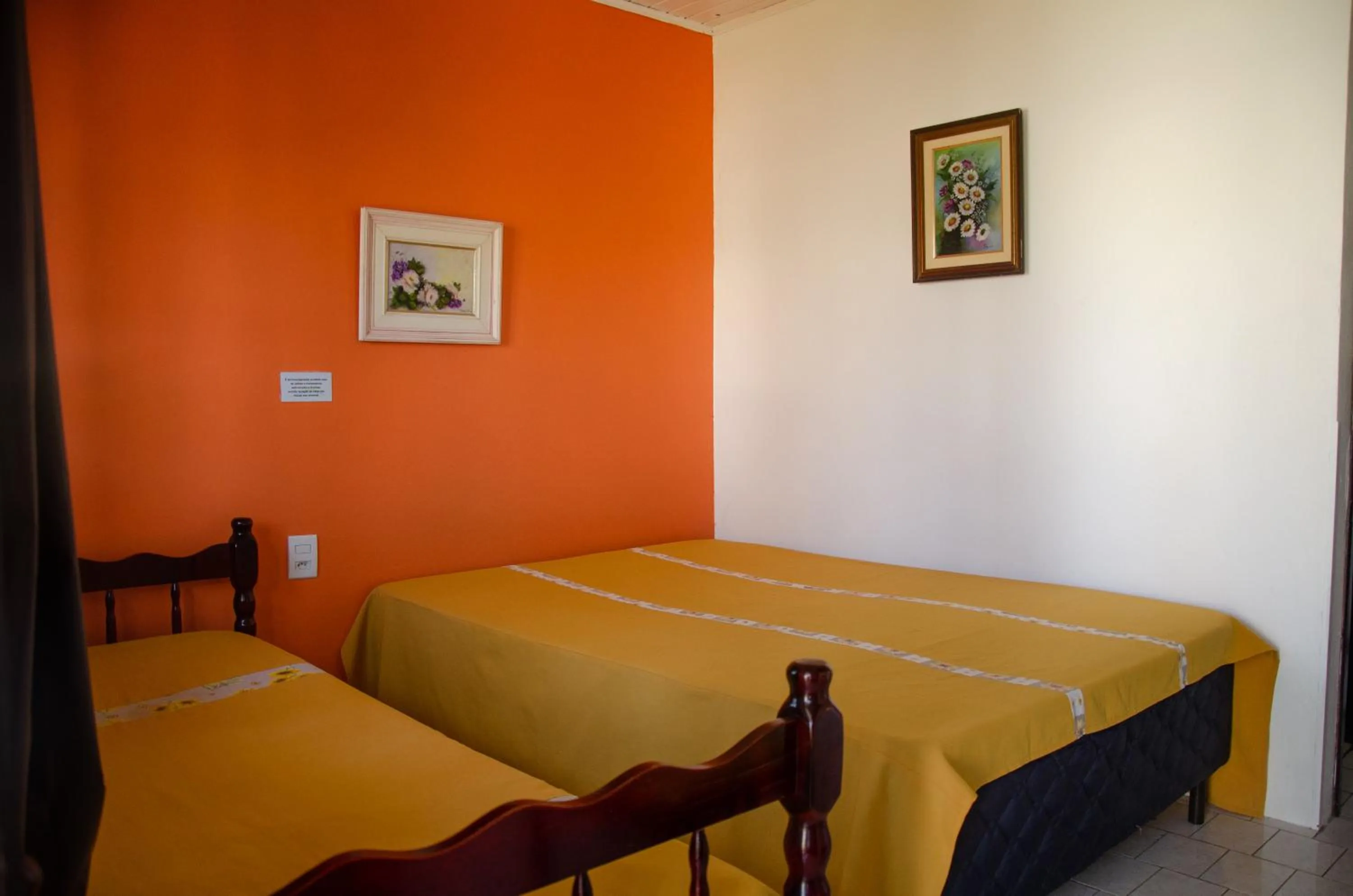 Bed in Pousada Aventura