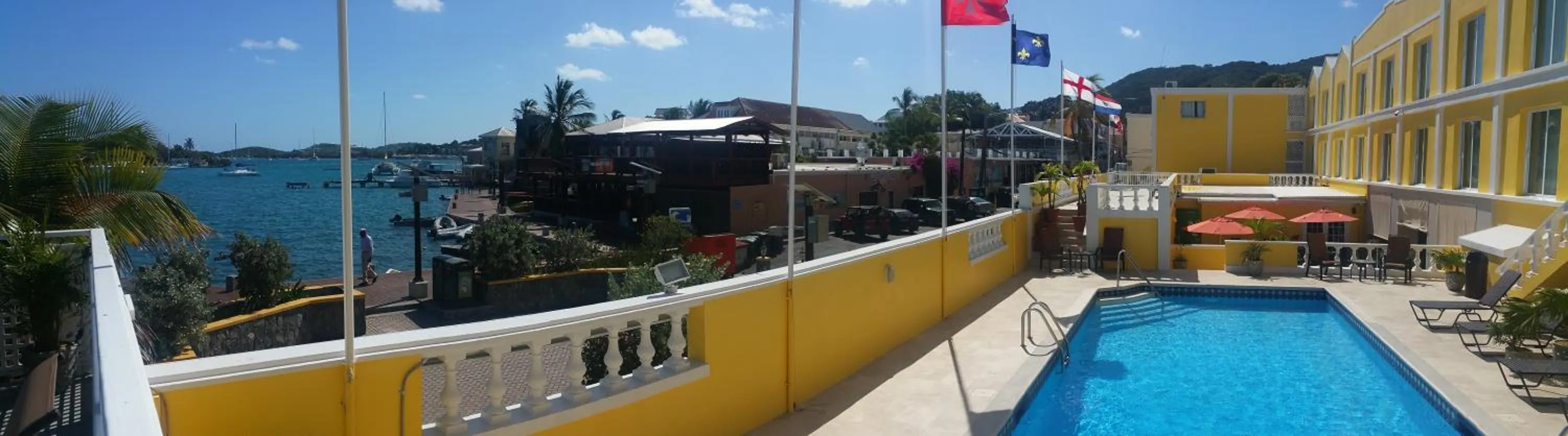 Balcony/Terrace in Caravelle Hotel St Croix