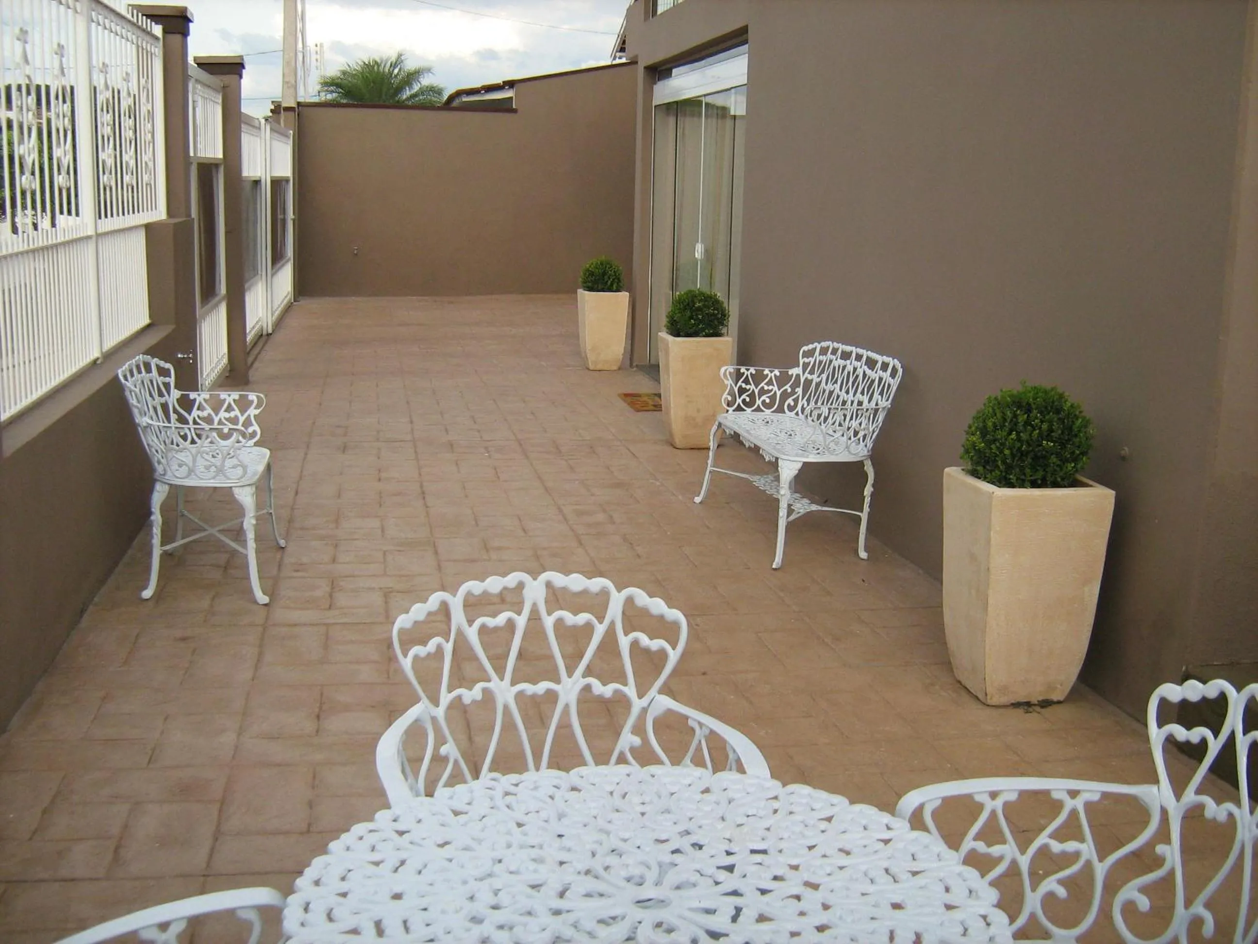 Patio in Pousada Cantinho DelMar