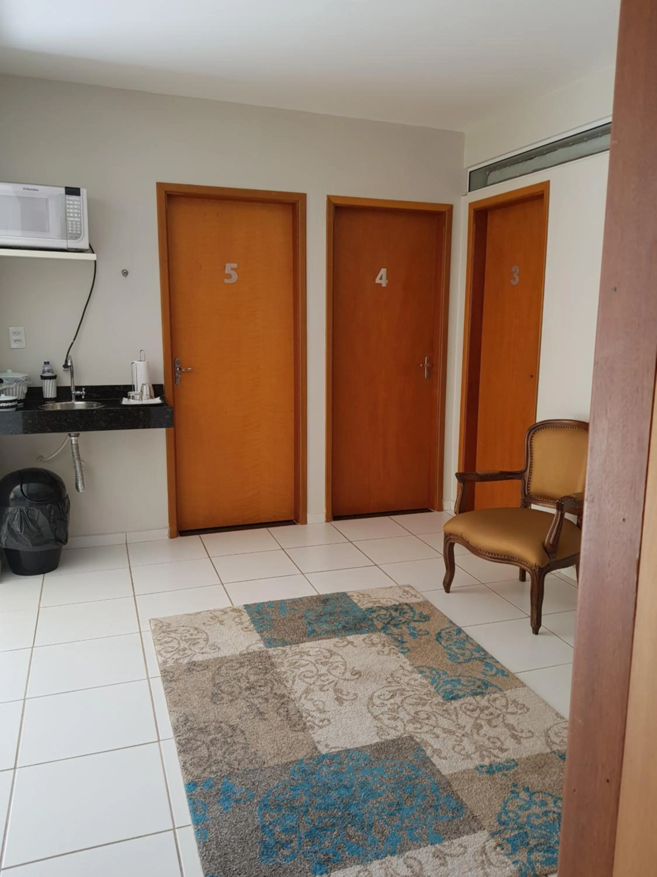 Living room in Pousada Cantinho DelMar