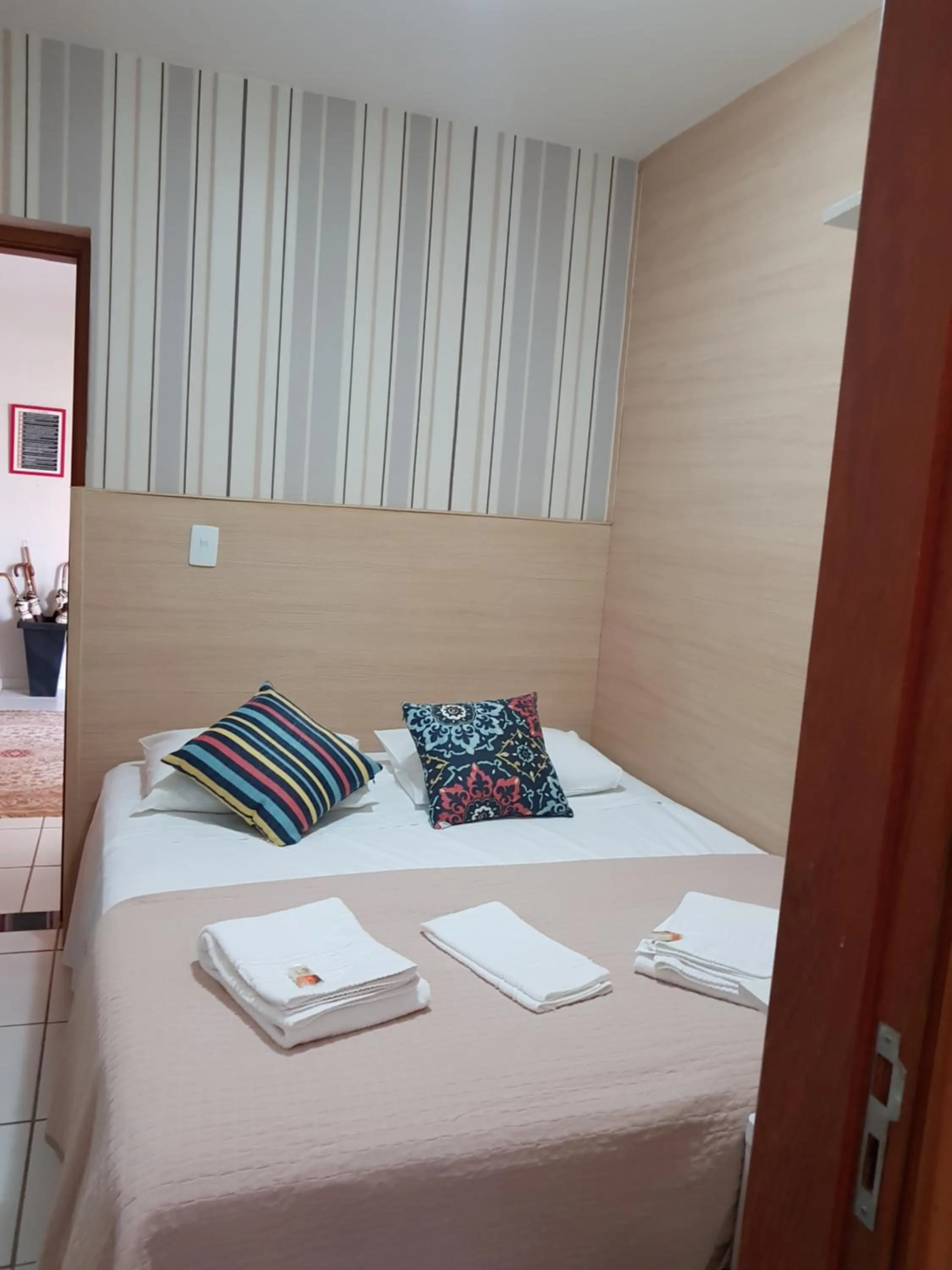 Bed in Pousada Cantinho DelMar