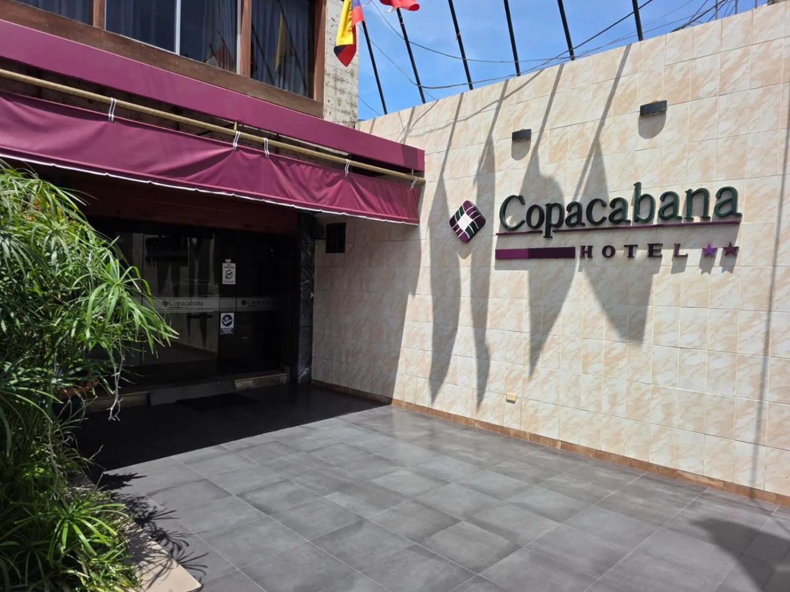 Off site in Copacabana Hotel