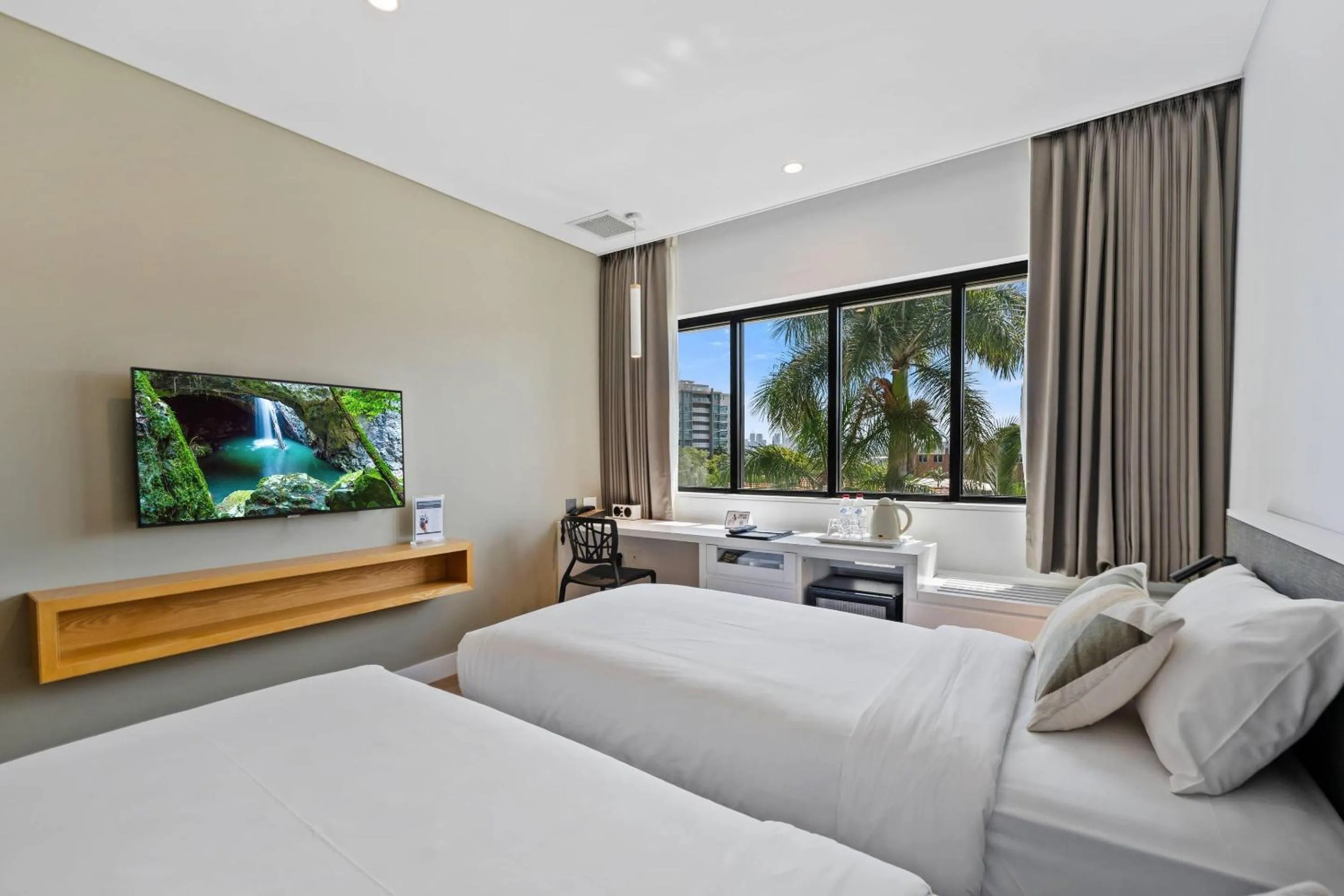 Bedroom, Bed in The Kingsford, an Ascend Collection Hotel