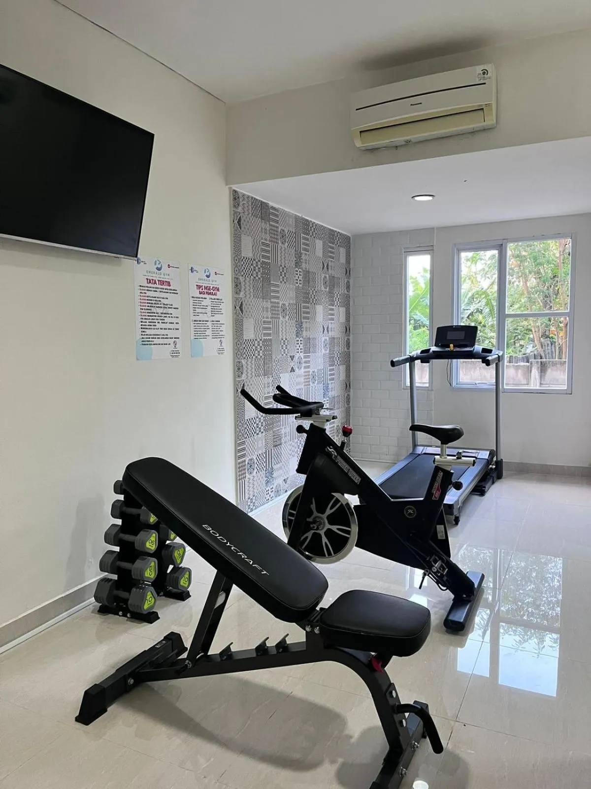 Fitness centre/facilities in Hotel Dhika Serenity @ Jatiwarna