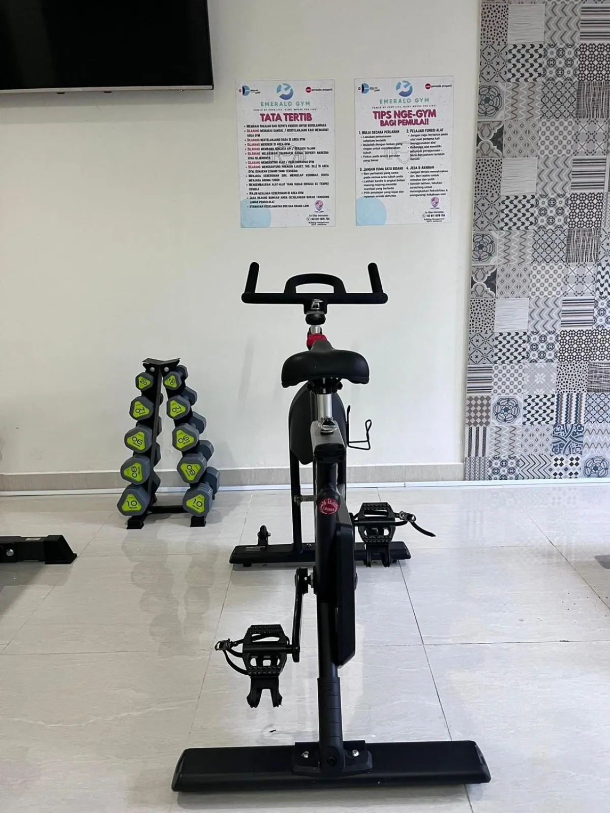 Fitness centre/facilities in Hotel Dhika Serenity @ Jatiwarna