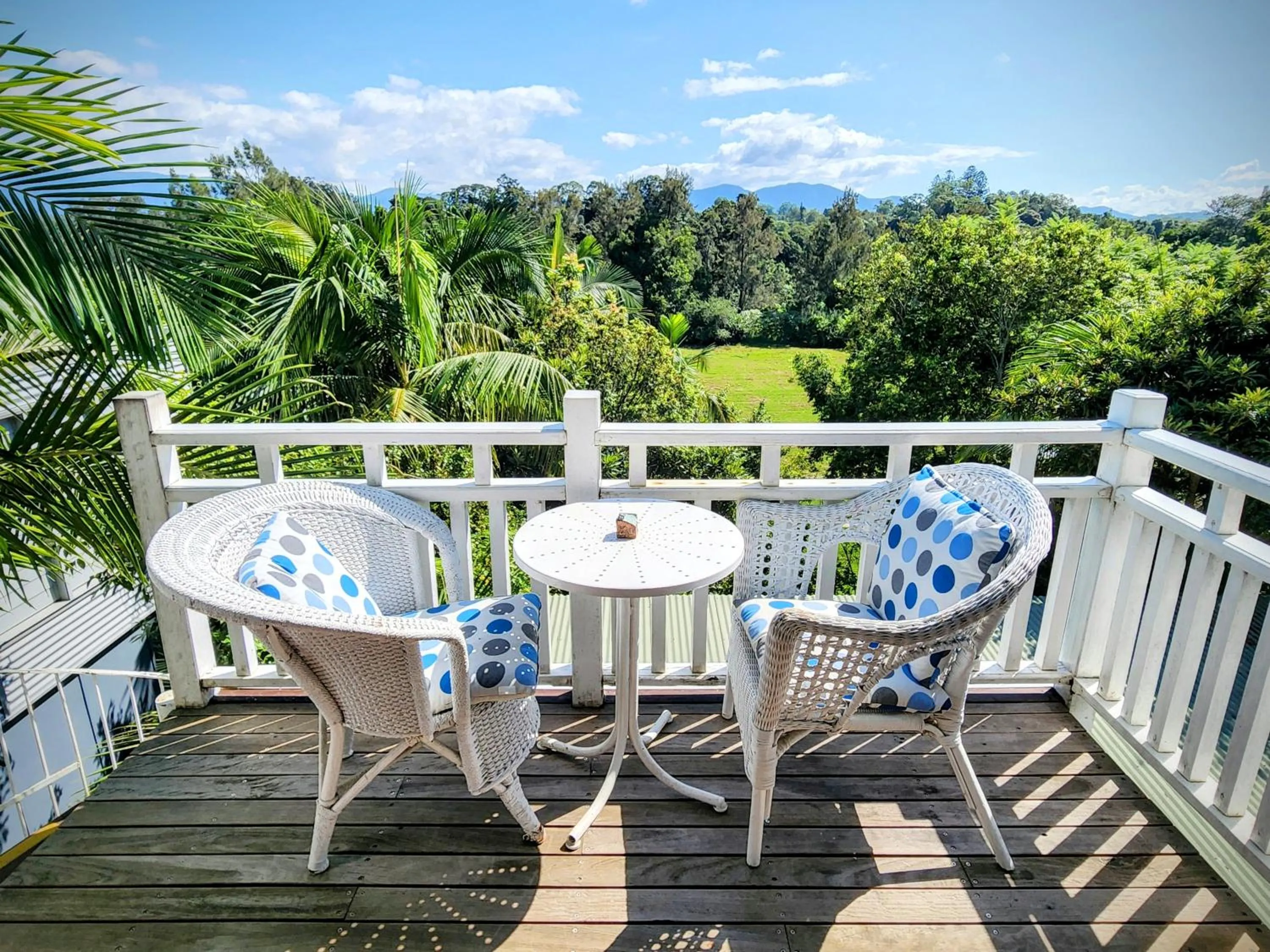 Balcony/Terrace in Bellingen Belfry Guesthouse