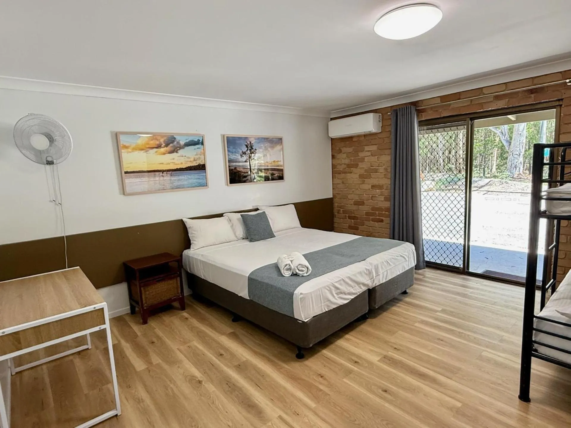 Bedroom, Bed in Noosa North Shore Retreat