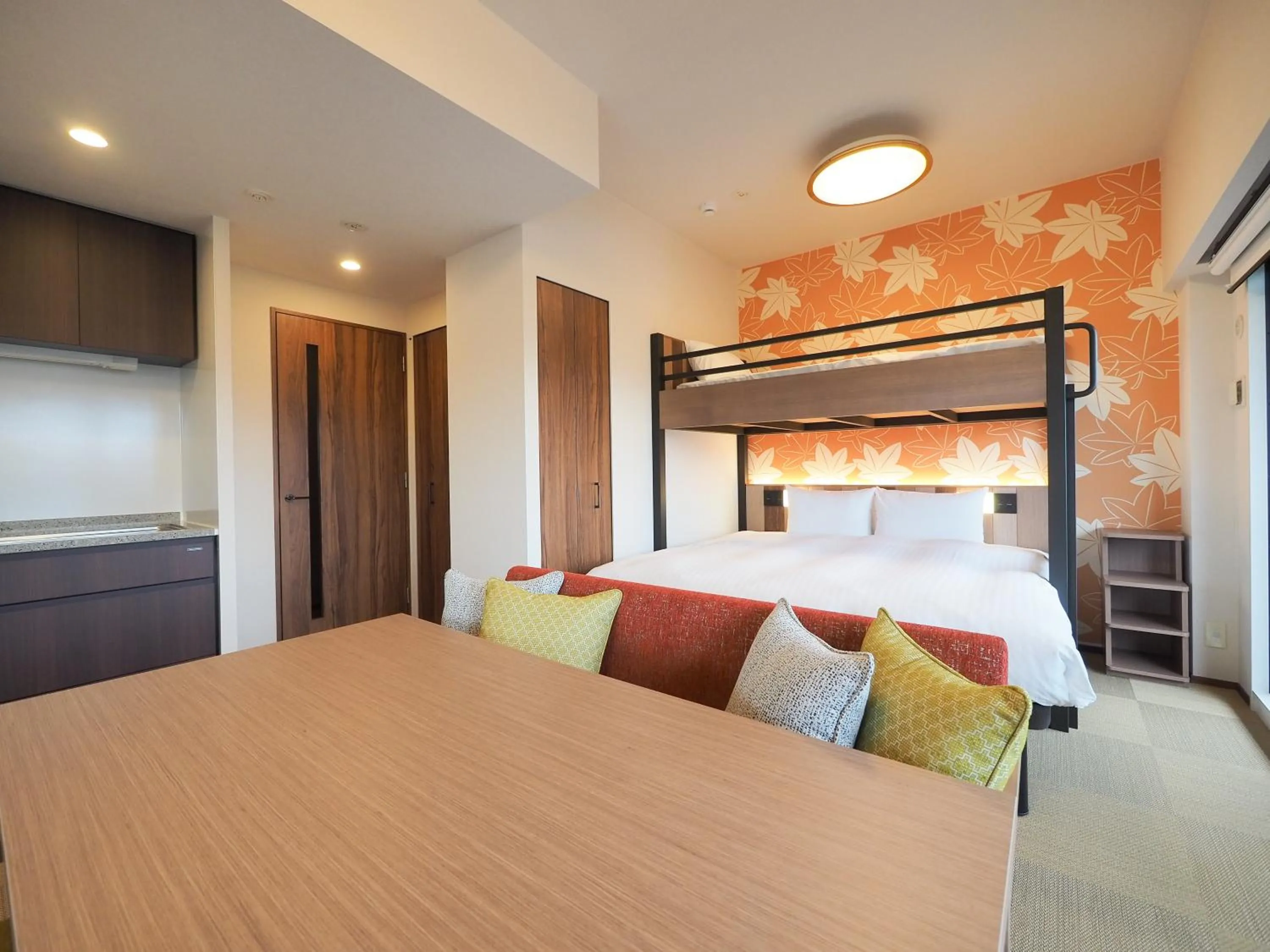 Photo of the whole room, Bed in HIYORI Stay Kyoto Kamogawa