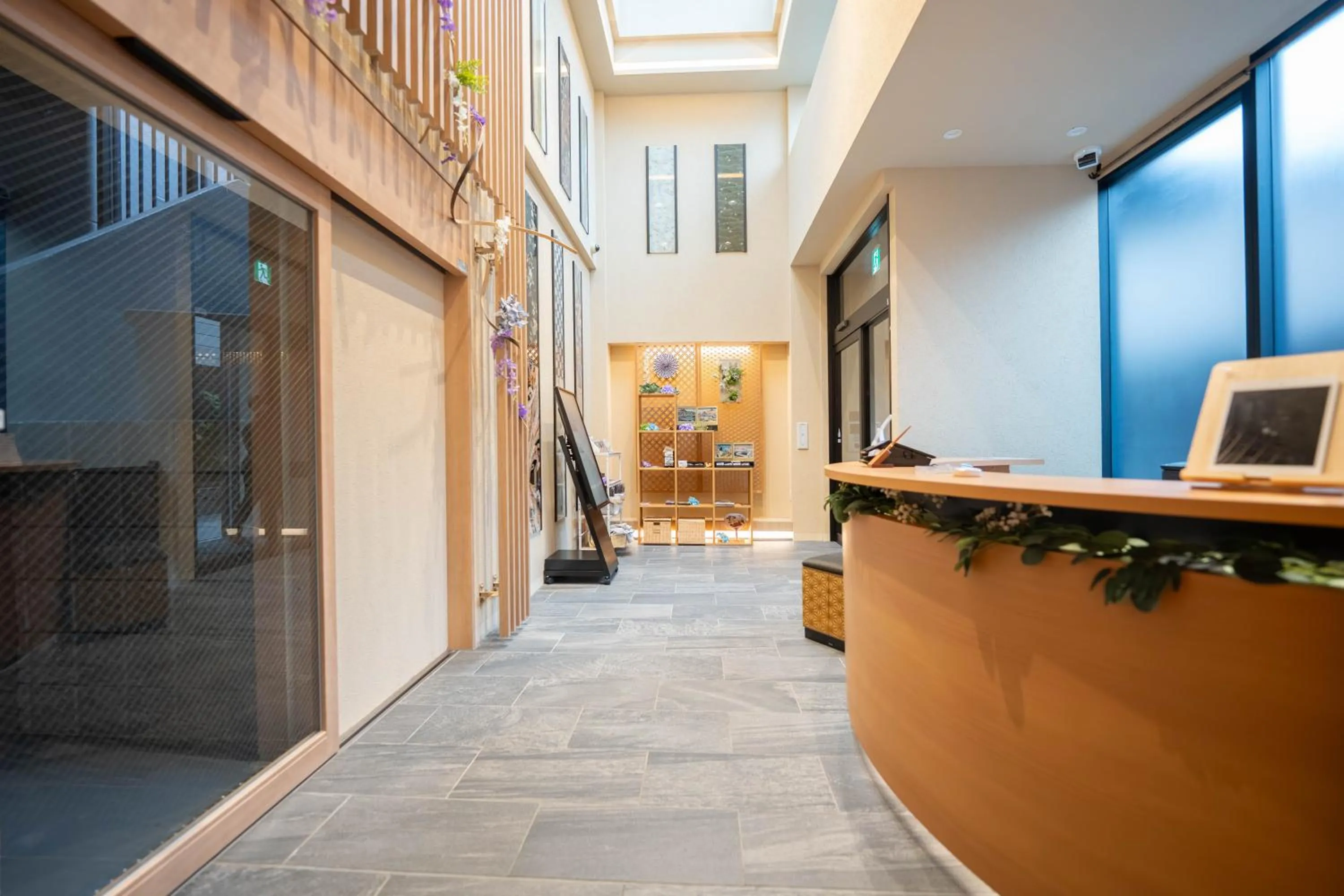 Lobby or reception in HIYORI Stay Kyoto Kamogawa