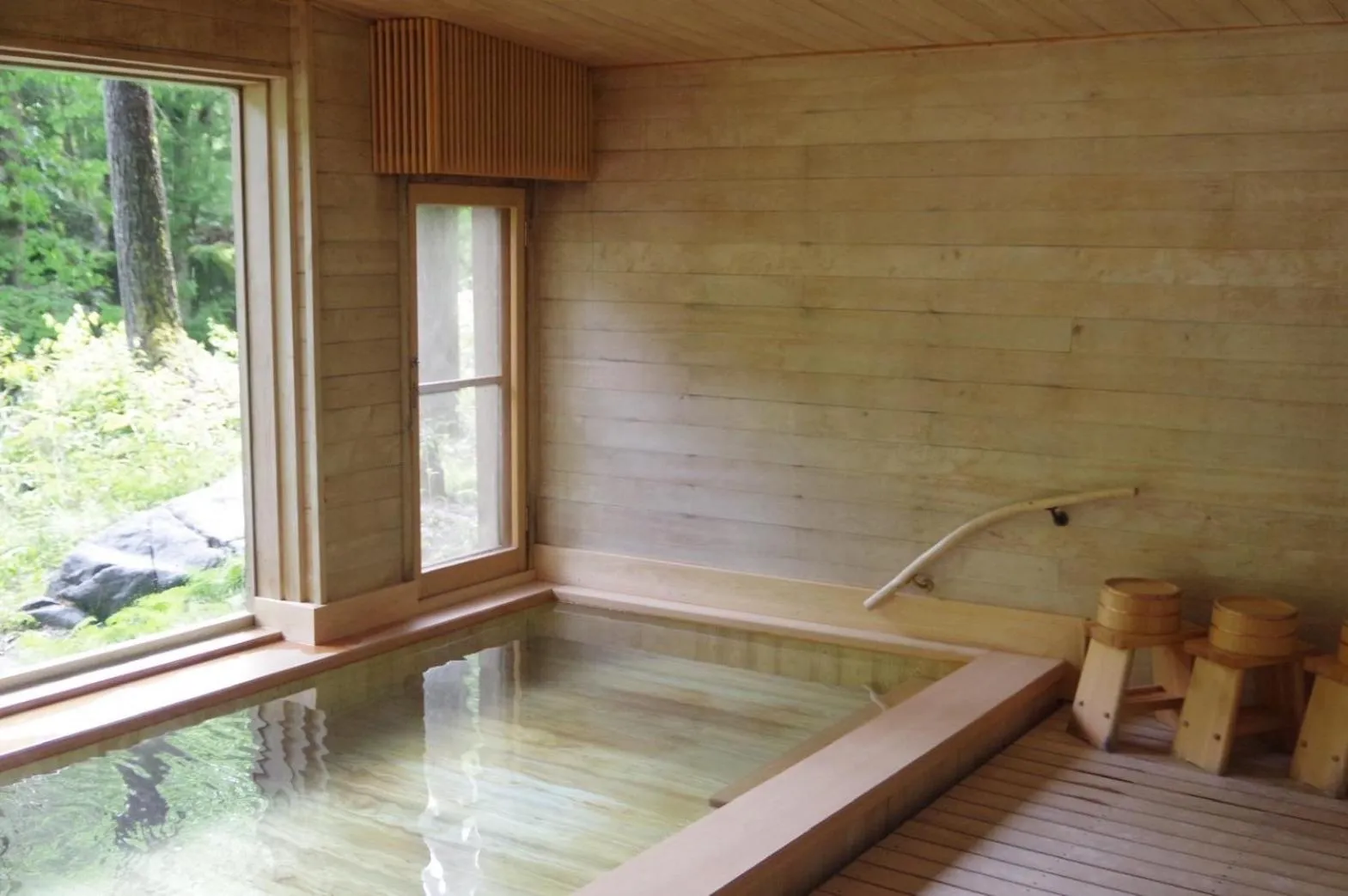 Hot Spring Bath in Wanosato