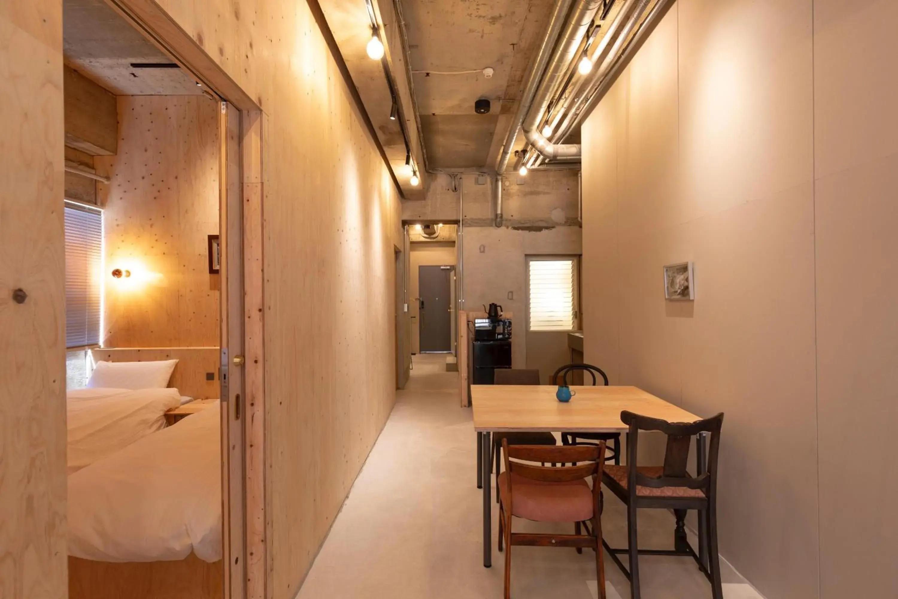 Bed in HAJIMARI Beppu Bed in HAJIMARI Beppu