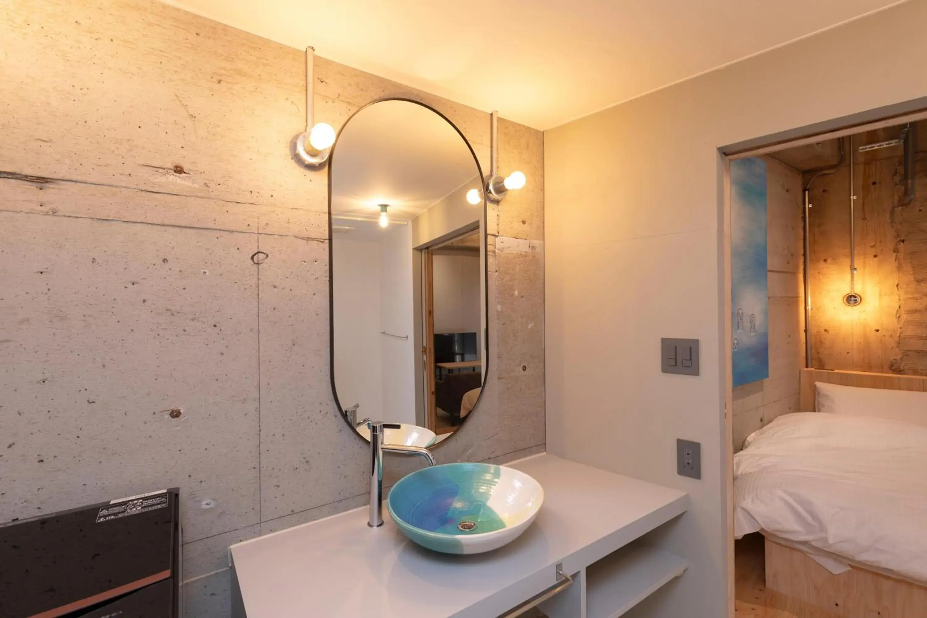 Bed in HAJIMARI Beppu Bed in HAJIMARI Beppu